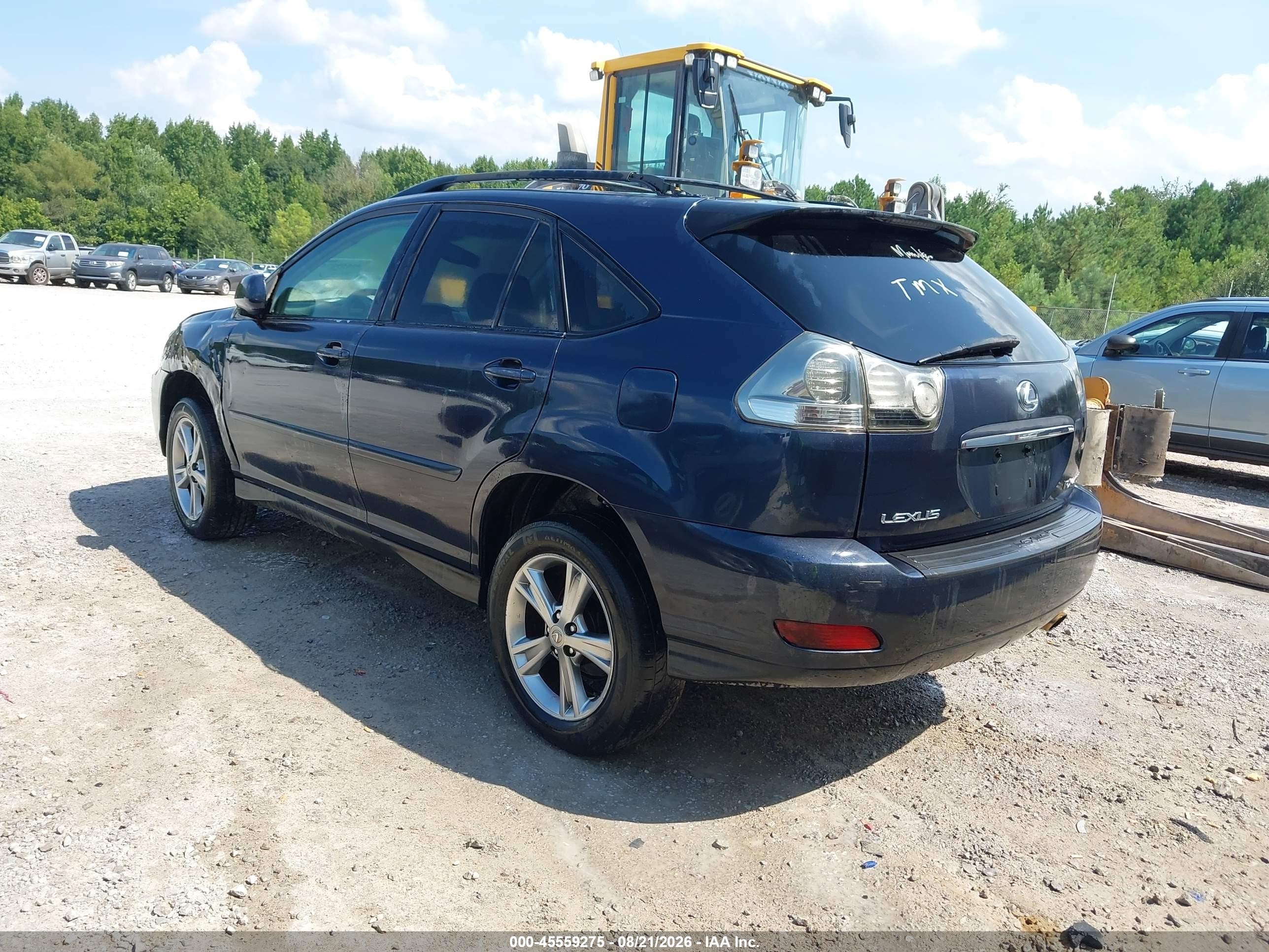 2006 Lexus Rx 400h   Синий vin: JTJHW31U060031226