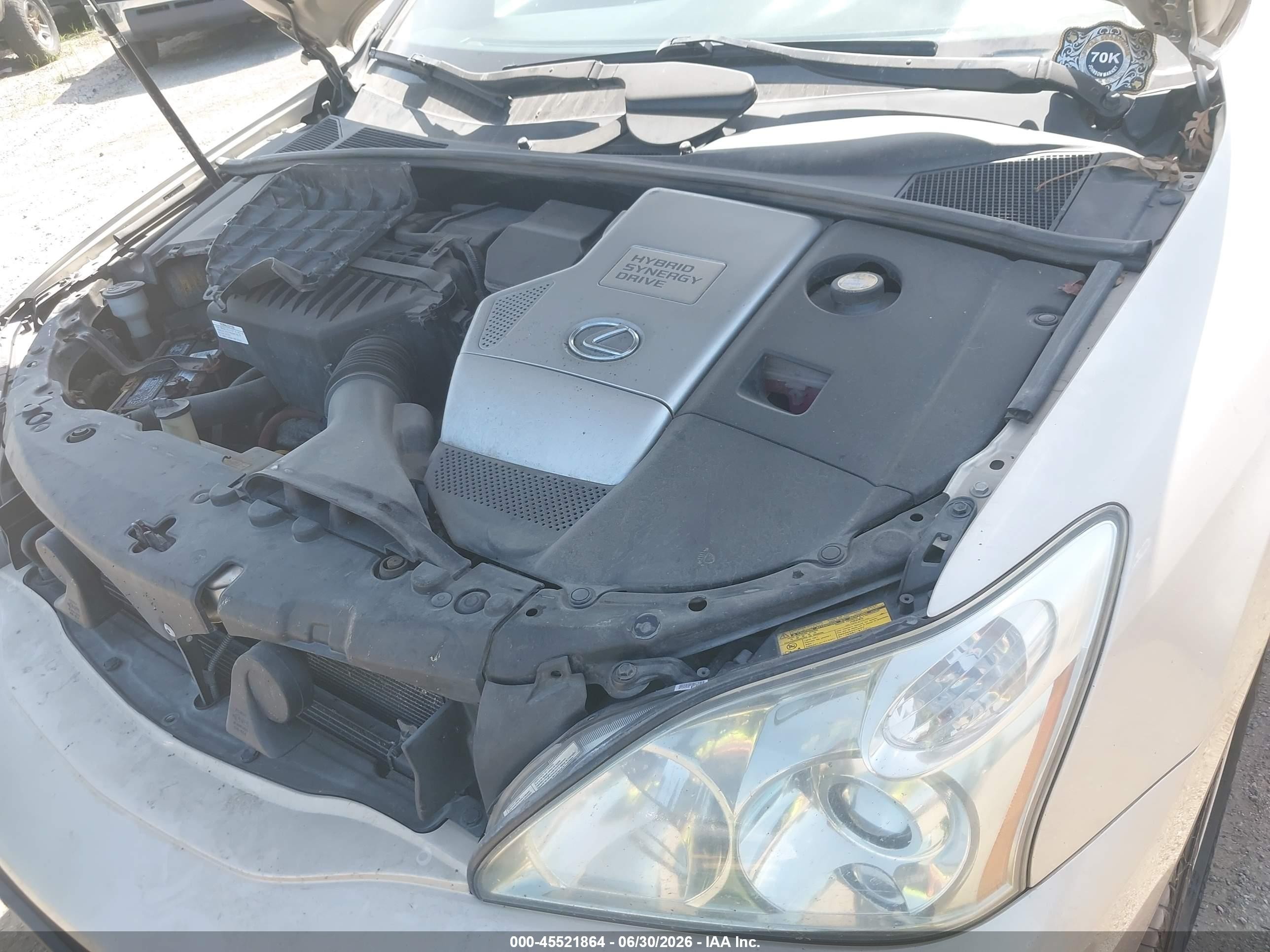 2006 Lexus Rx 400h Brown vin: JTJHW31U060033168