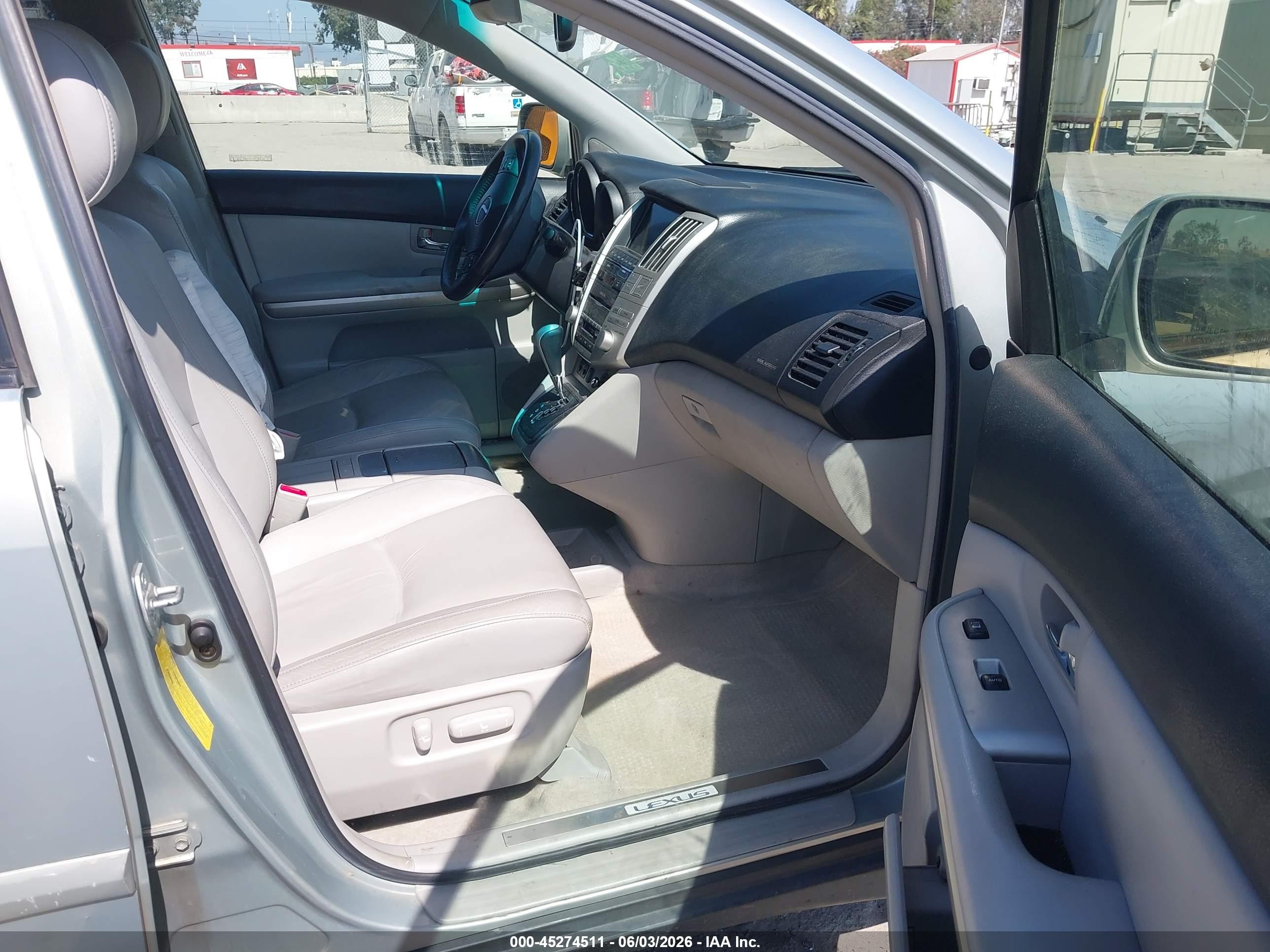 2006 Lexus Rx 400h   Серебряный vin: JTJHW31U060040797