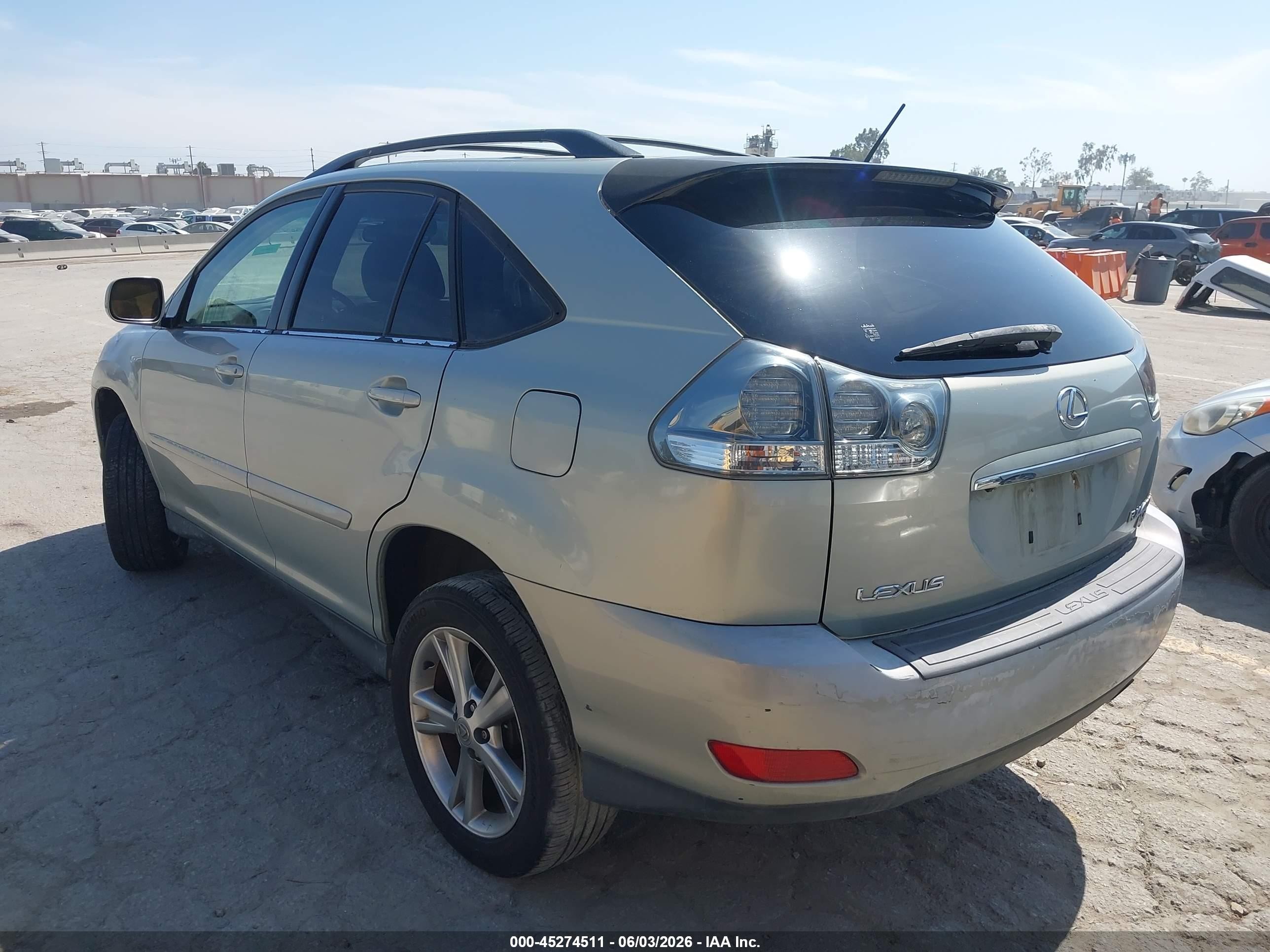 2006 Lexus Rx 400h   Серебряный vin: JTJHW31U060040797
