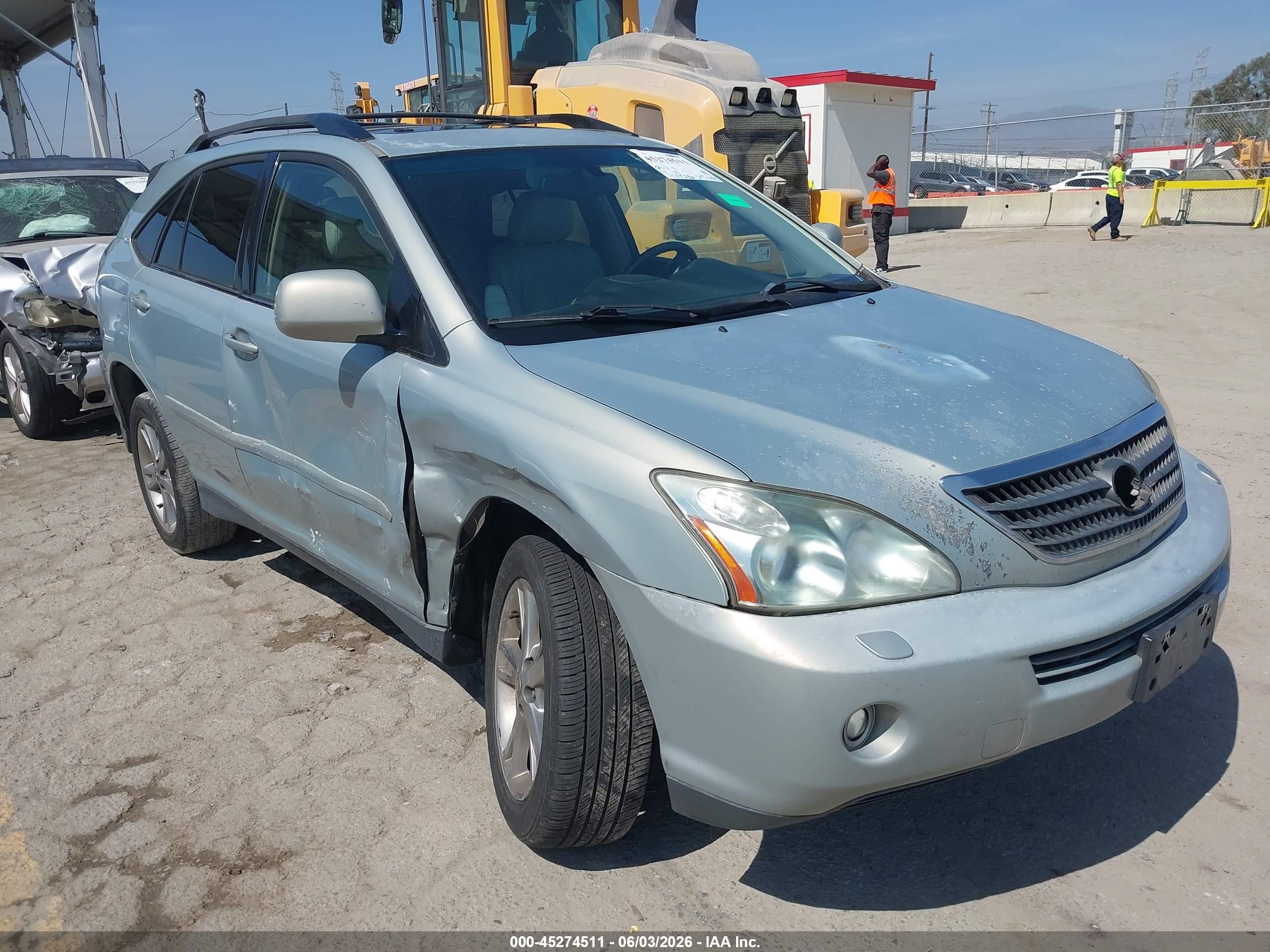 2006 Lexus Rx 400h   Серебряный vin: JTJHW31U060040797