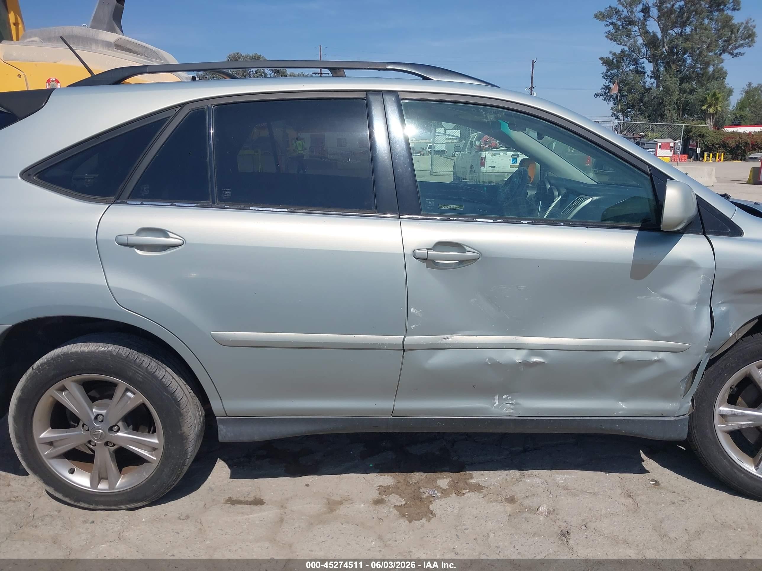 2006 Lexus Rx 400h   Серебряный vin: JTJHW31U060040797