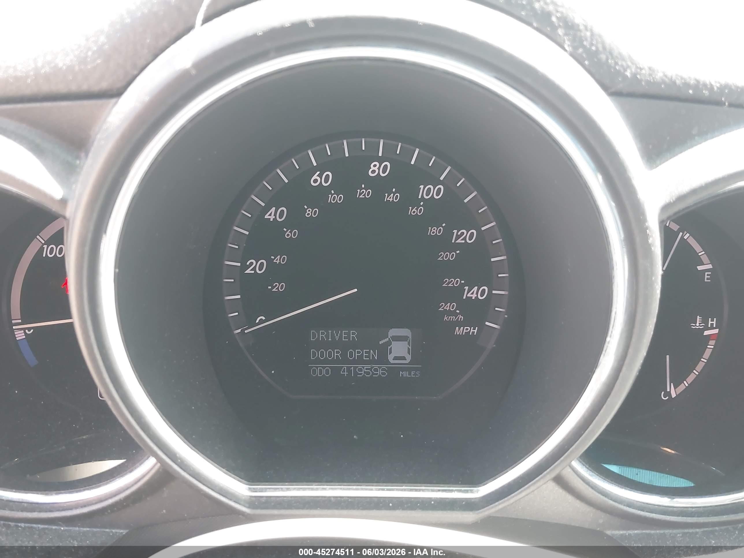 2006 Lexus Rx 400h   Серебряный vin: JTJHW31U060040797