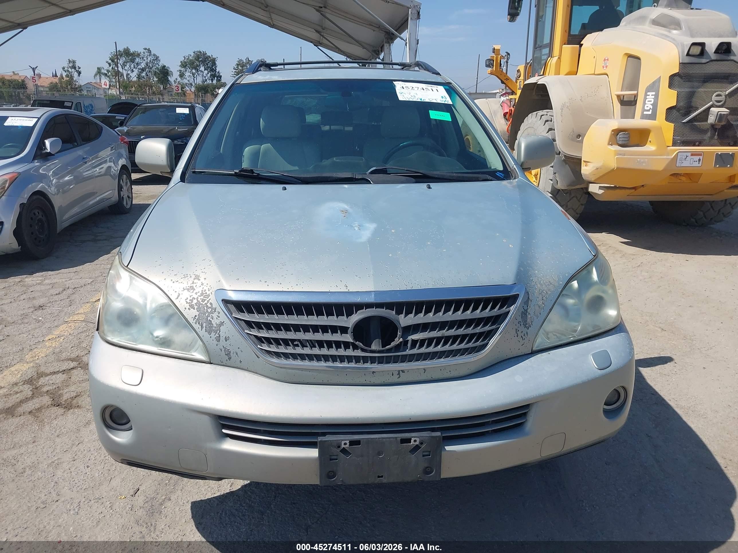 2006 Lexus Rx 400h   Серебряный vin: JTJHW31U060040797
