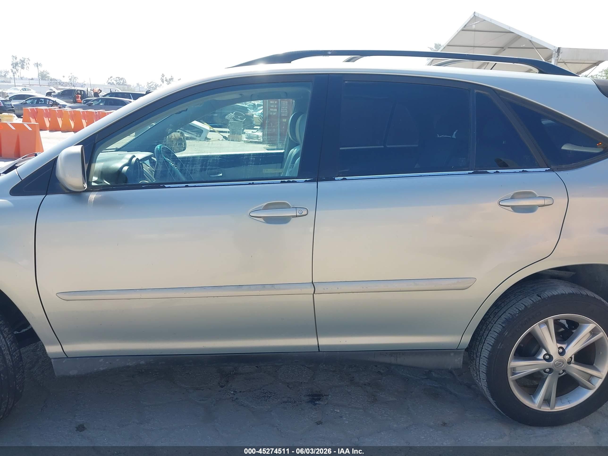 2006 Lexus Rx 400h   Серебряный vin: JTJHW31U060040797