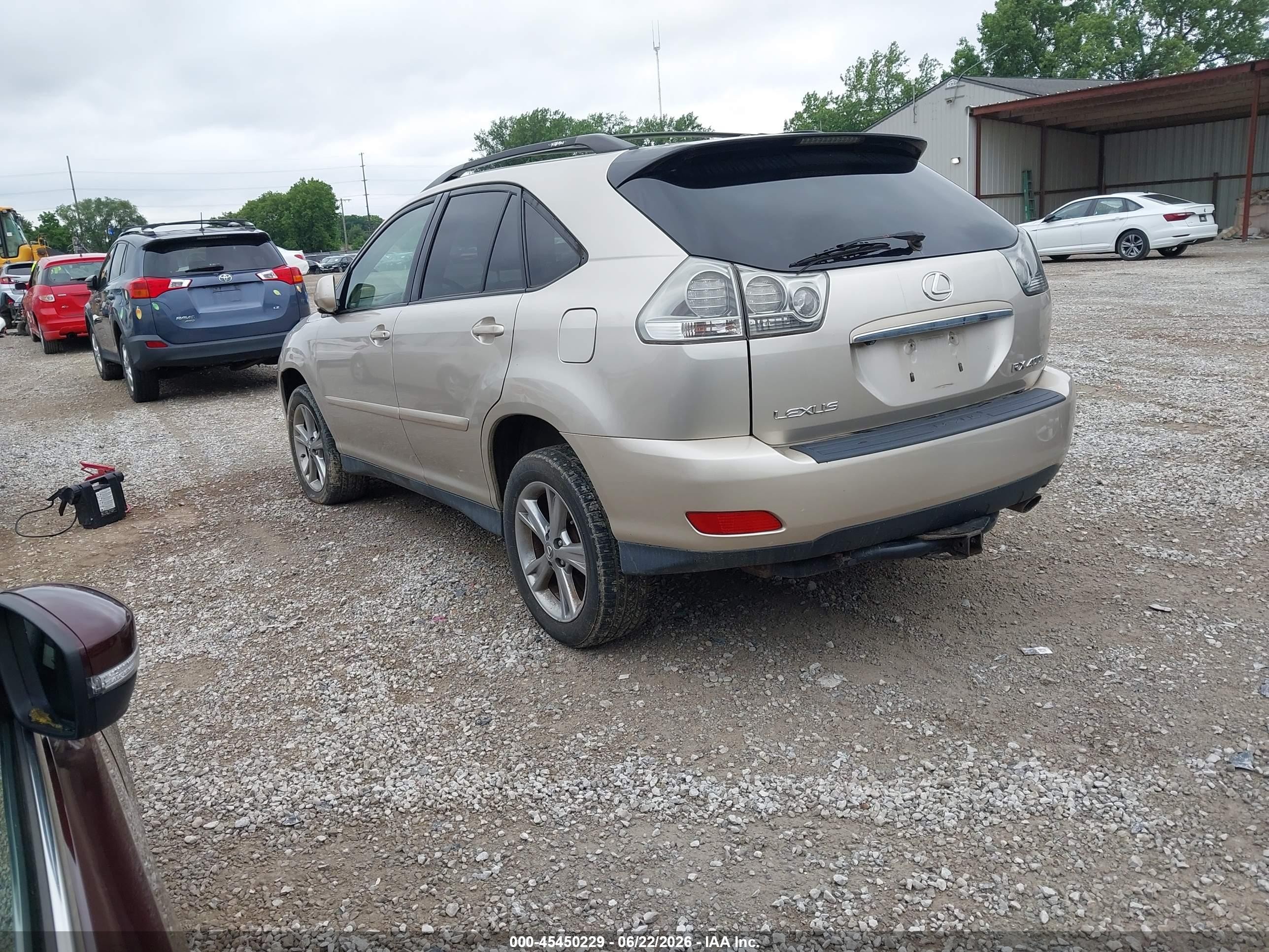 2006 Lexus Rx 400h   Gold vin: JTJHW31U060041321