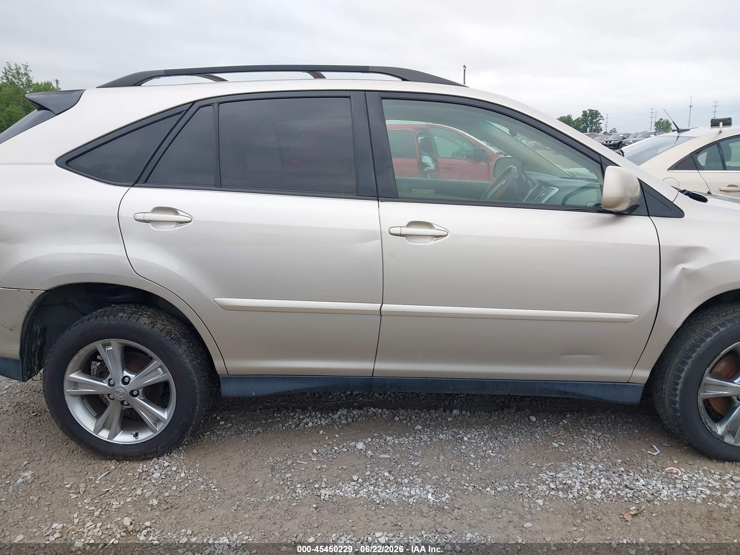 2006 Lexus Rx 400h   Gold vin: JTJHW31U060041321