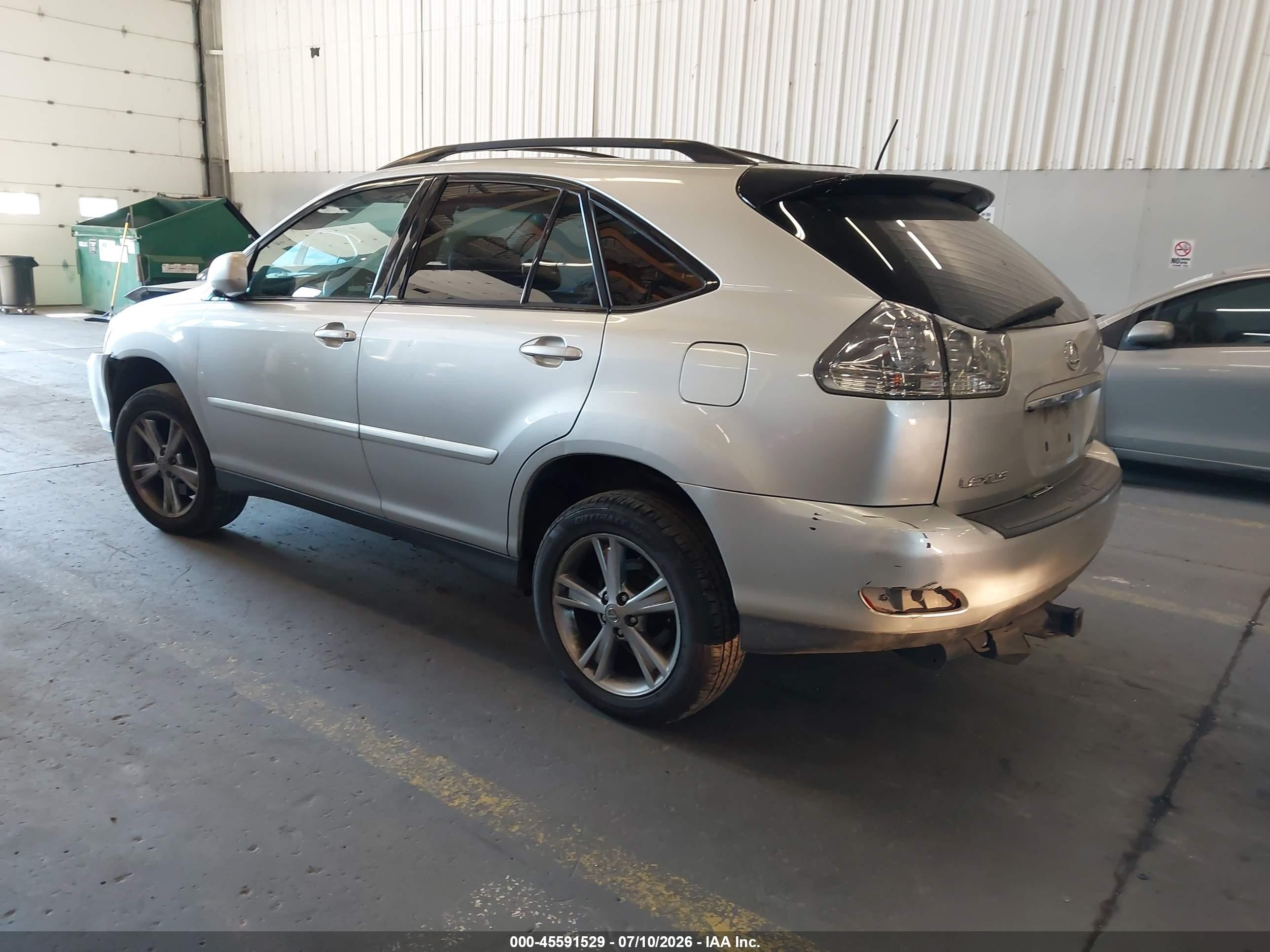 2006 Lexus Rx 400h   Gray vin: JTJHW31U060049287