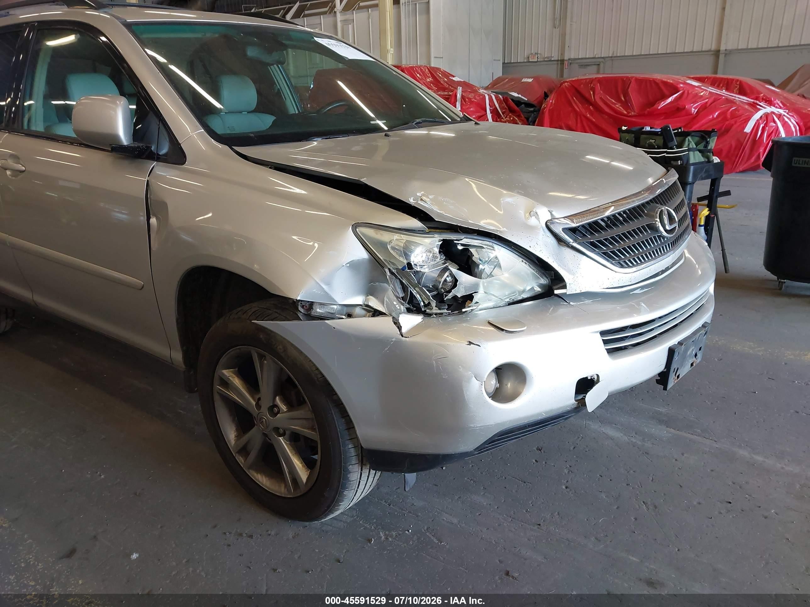 2006 Lexus Rx 400h   Gray vin: JTJHW31U060049287