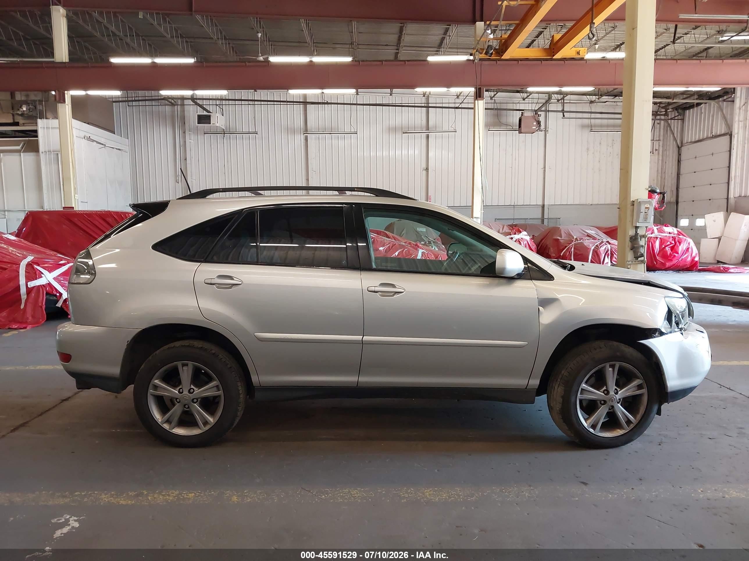 2006 Lexus Rx 400h   Gray vin: JTJHW31U060049287
