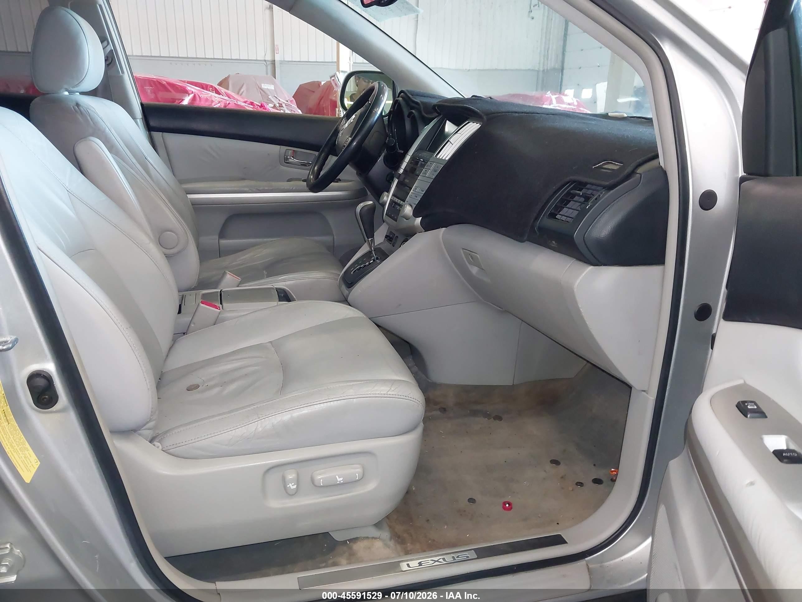 2006 Lexus Rx 400h   Gray vin: JTJHW31U060049287