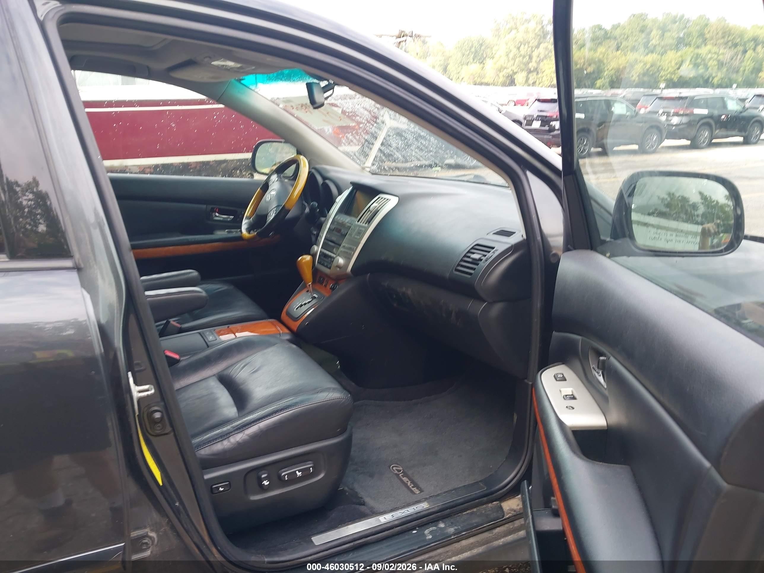2007 Lexus Rx 400h Black vin: JTJHW31U072007966