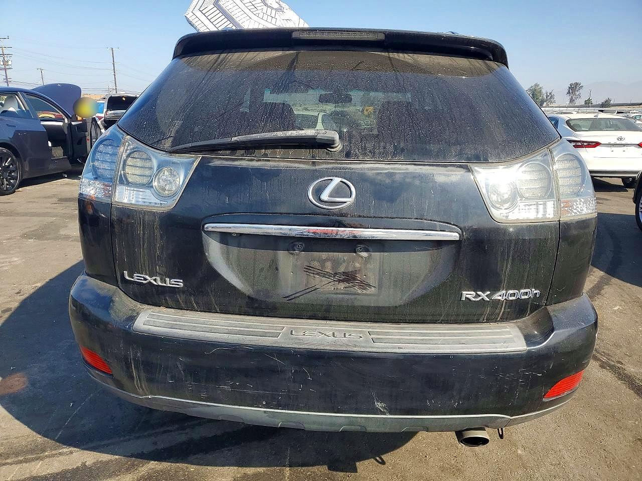 2007 Lexus Rx 400h Черный vin: JTJHW31U072008180
