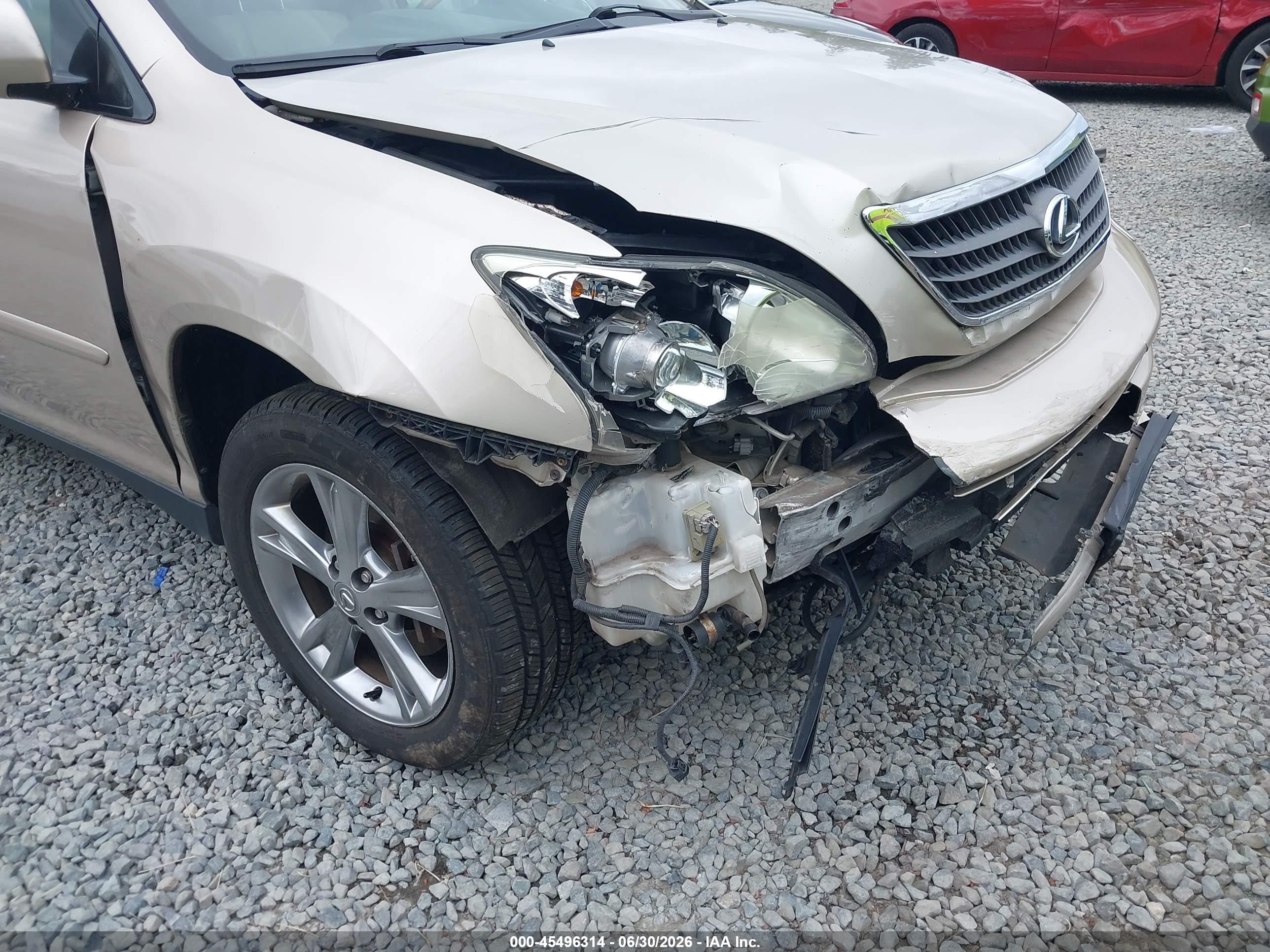 2007 Lexus Rx 400h Gold vin: JTJHW31U072010804