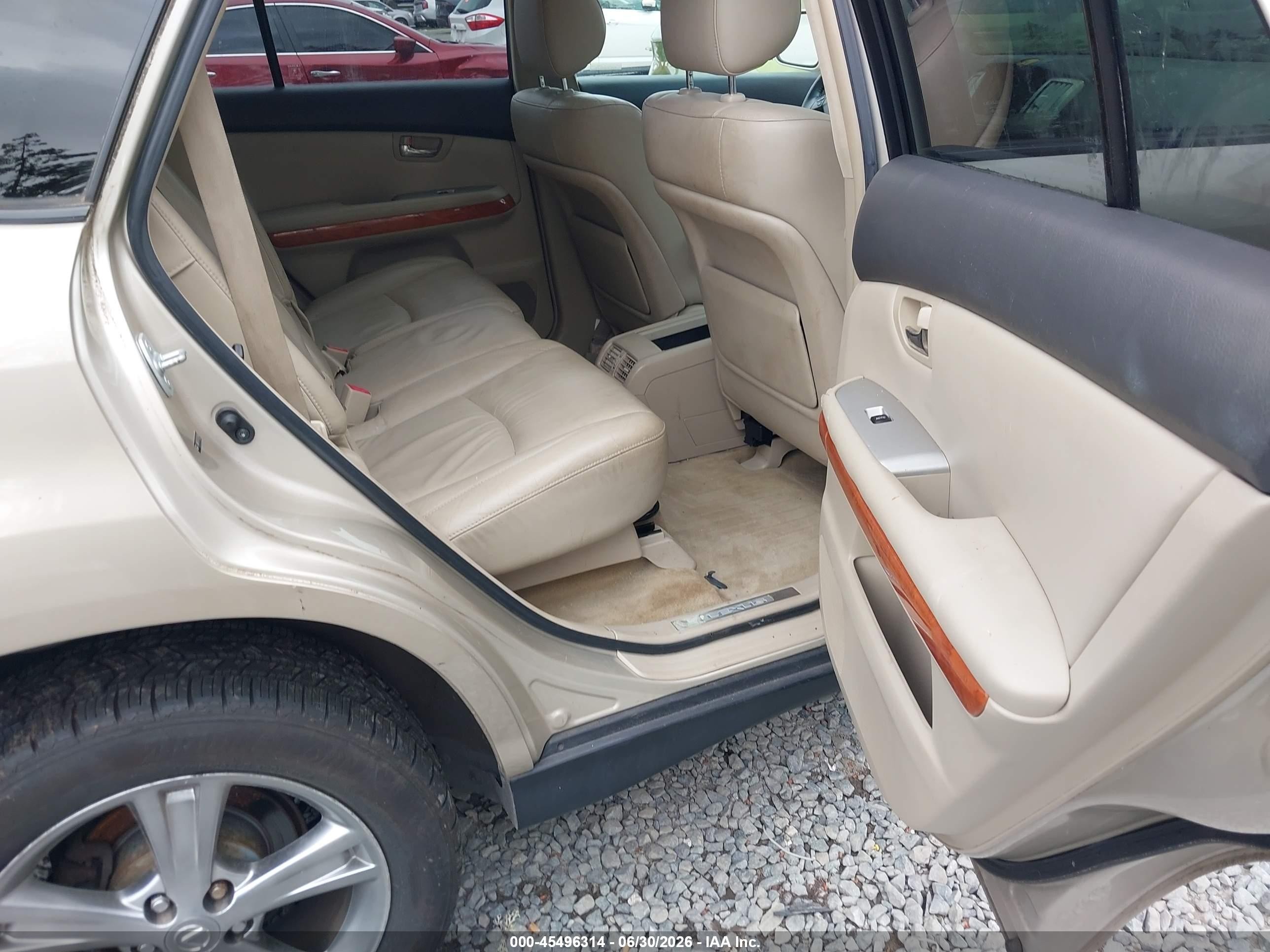 2007 Lexus Rx 400h Gold vin: JTJHW31U072010804