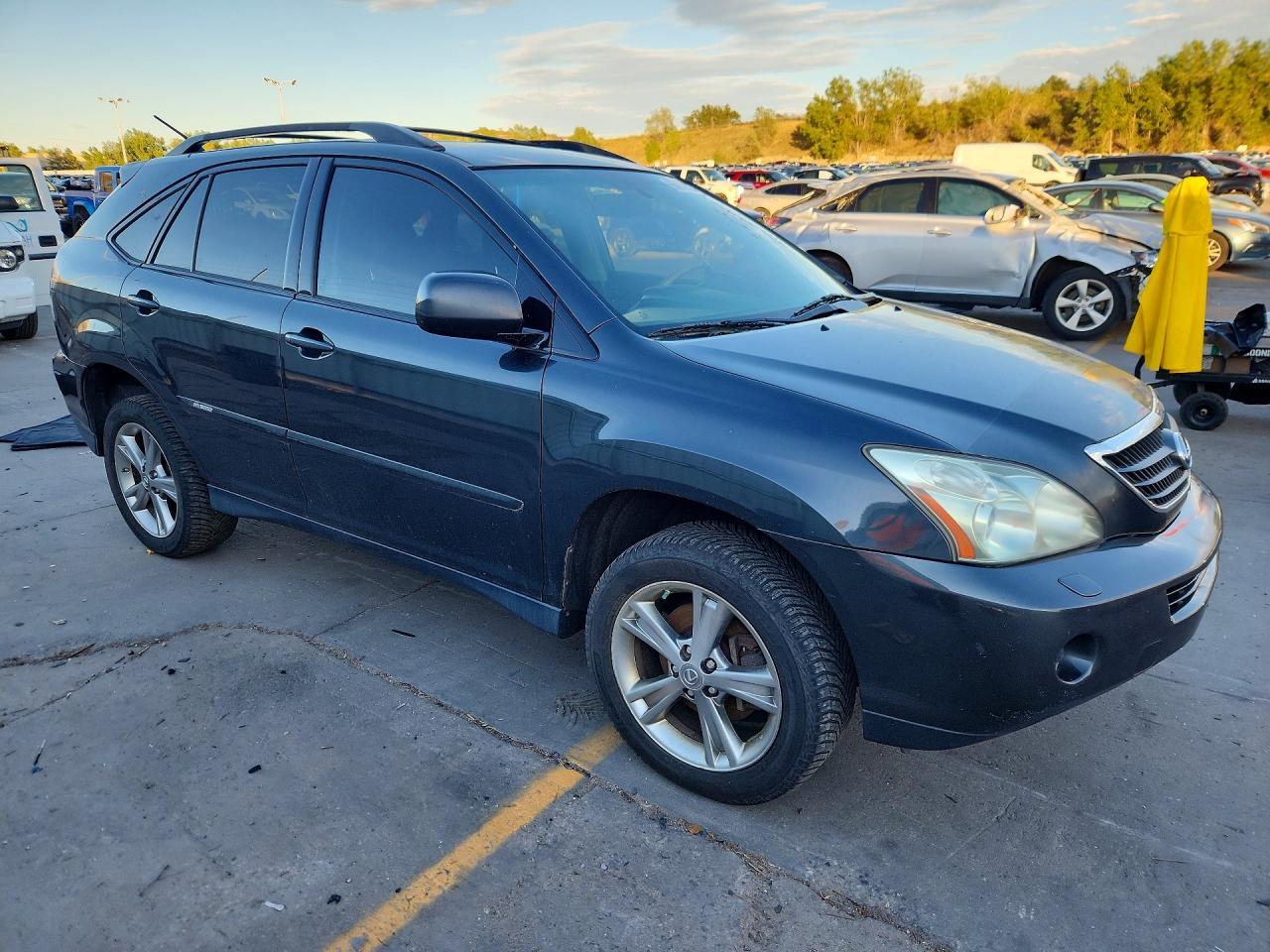 2007 Lexus Rx 400h Gray vin: JTJHW31U072012164