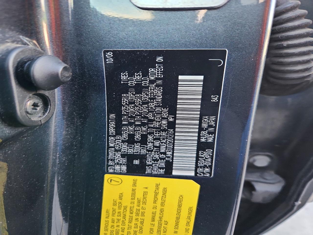 2007 Lexus Rx 400h Gray vin: JTJHW31U072012164
