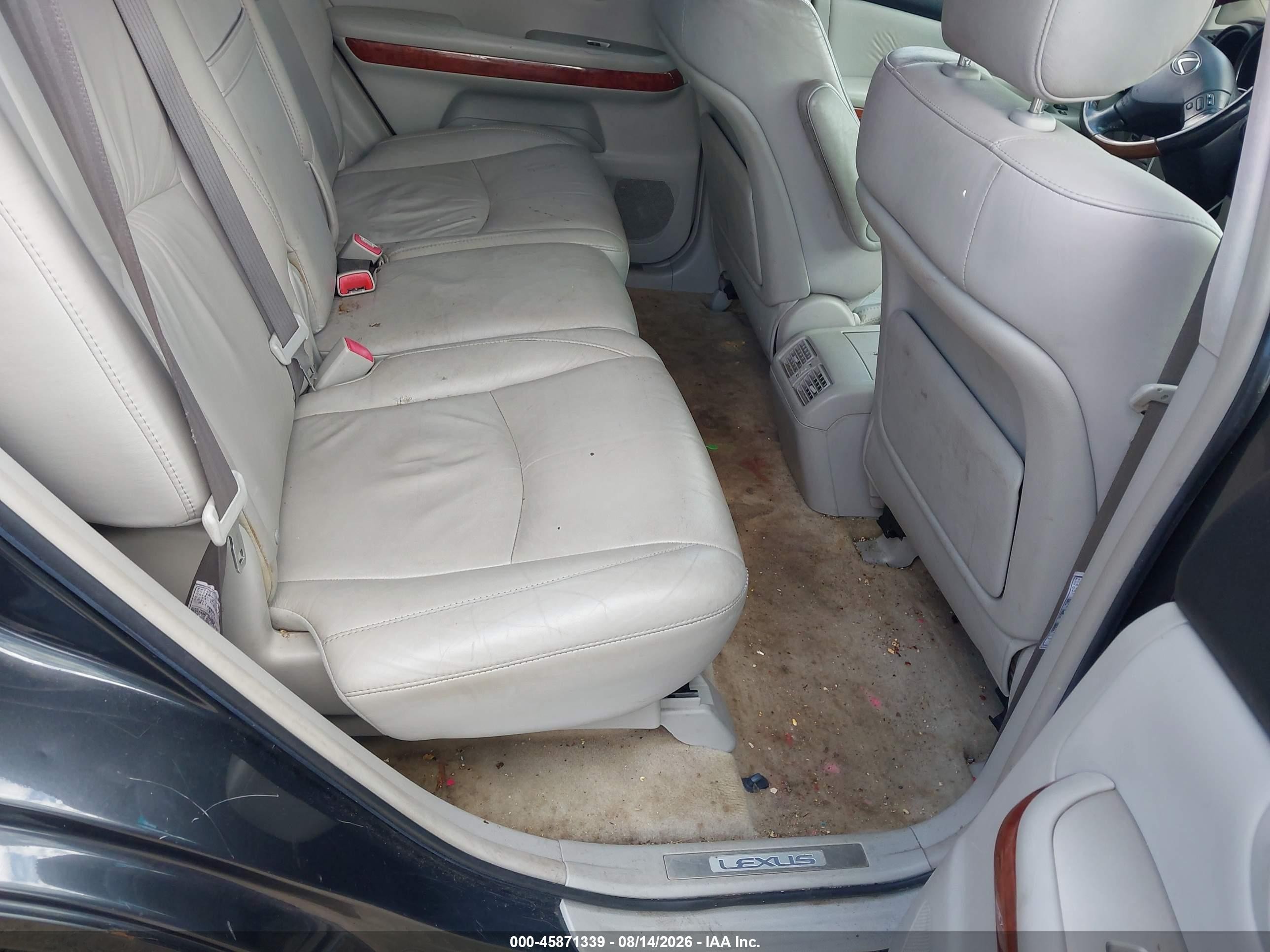 2007 Lexus Rx 400h   Gray vin: JTJHW31U072032012