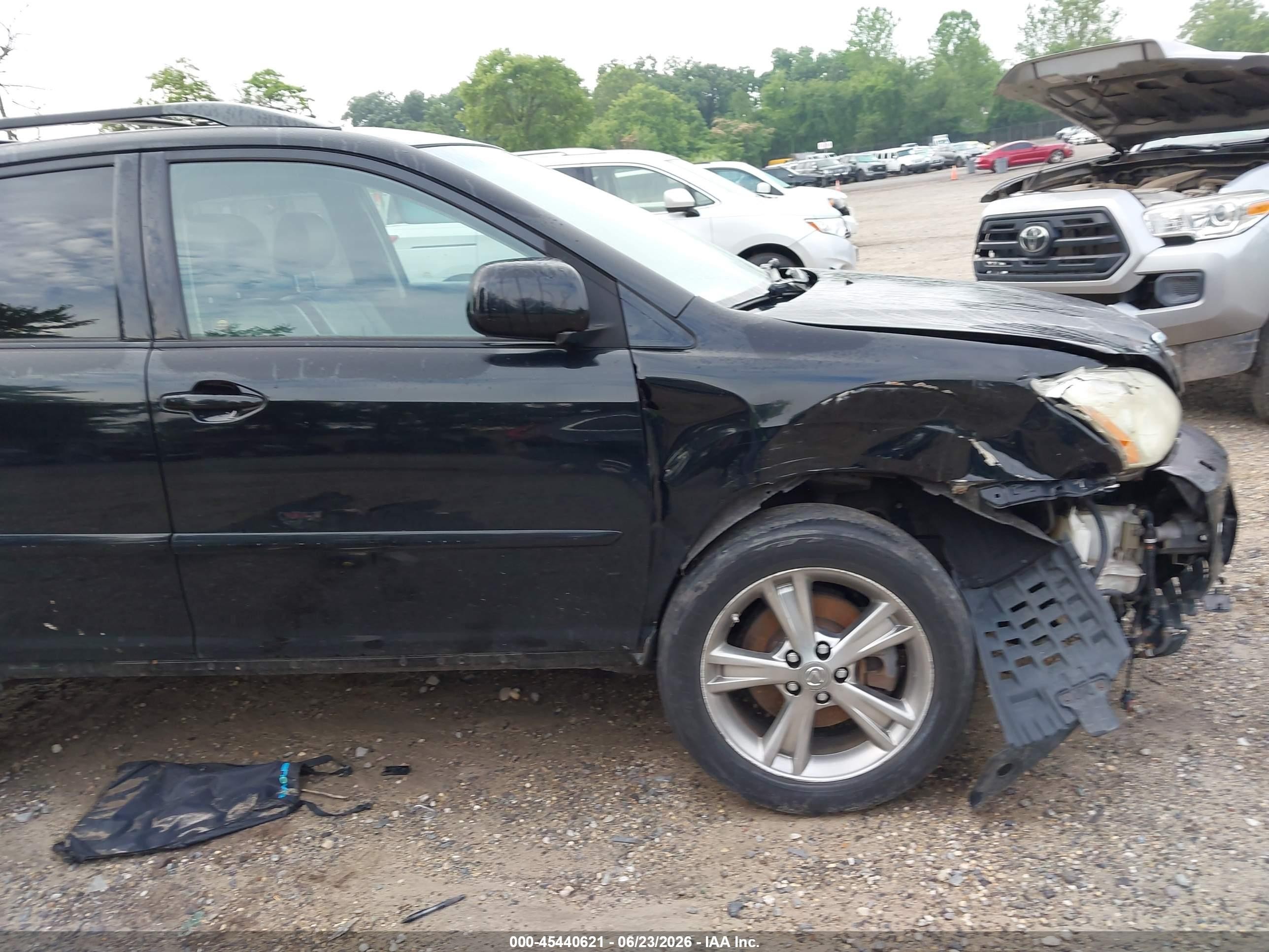 2007 Lexus Rx 400h   Black vin: JTJHW31U072033483