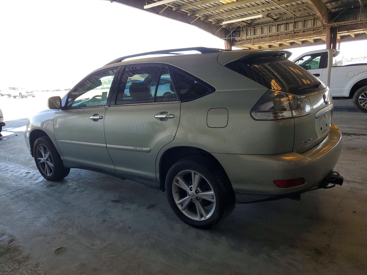 2008 Lexus Rx 400h Silver vin: JTJHW31U082047689