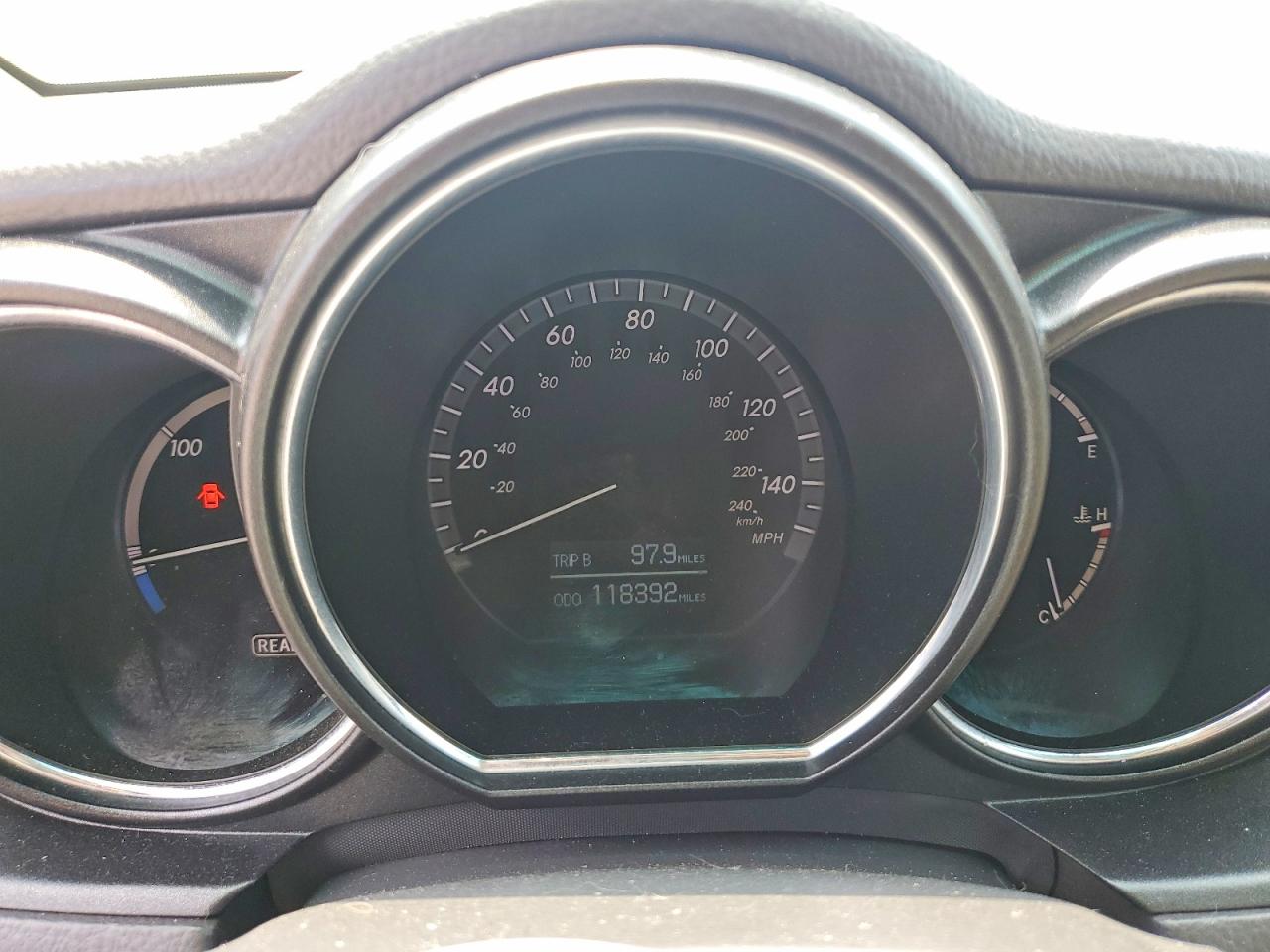 2008 Lexus Rx400h White vin: JTJHW31U082863690