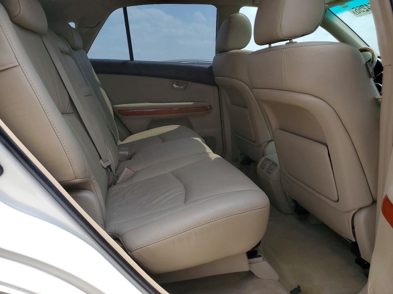 2008 Lexus Rx400h White vin: JTJHW31U082863690