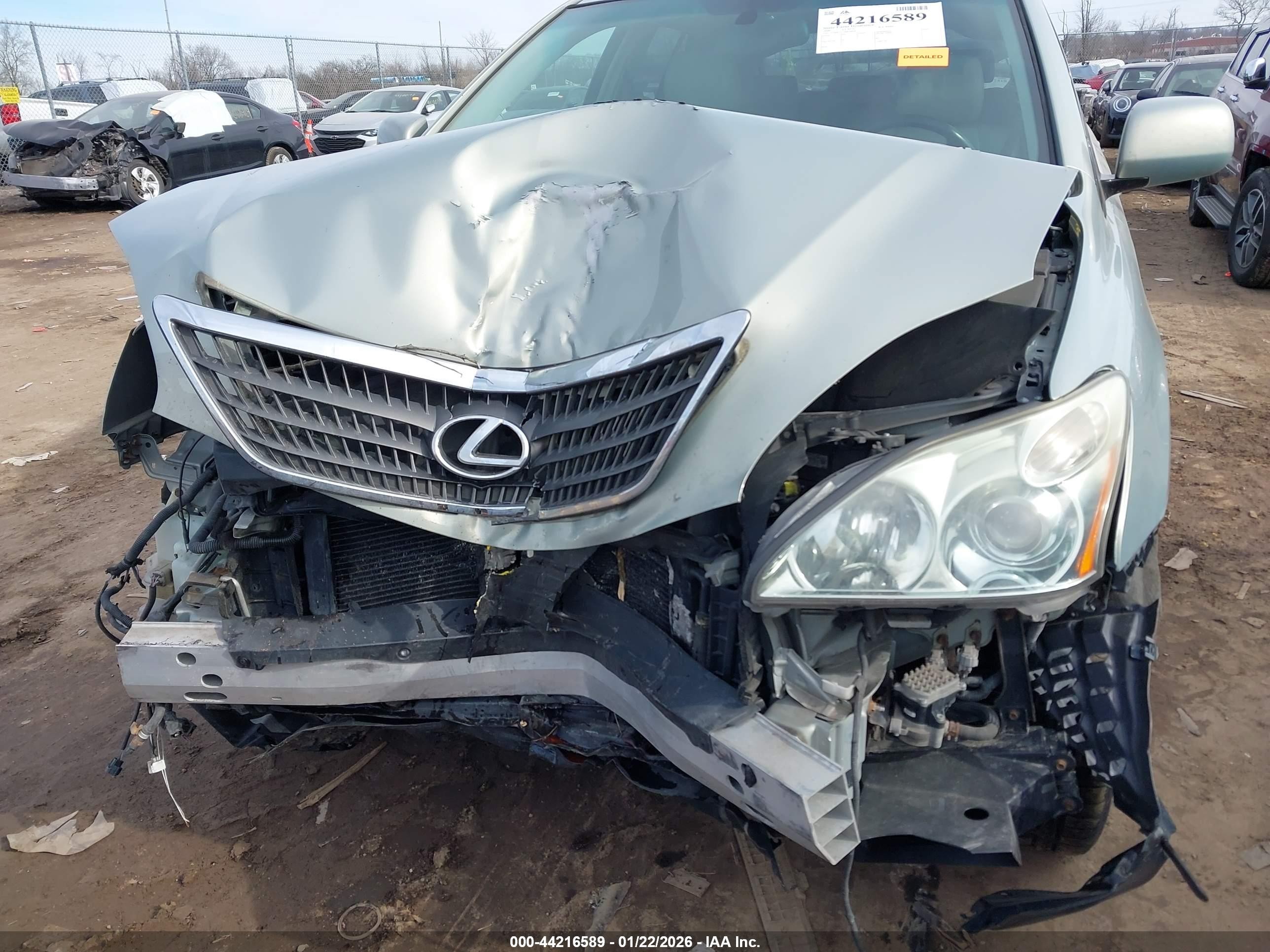 2006 Lexus Rx 400h   Silver vin: JTJHW31U160030604