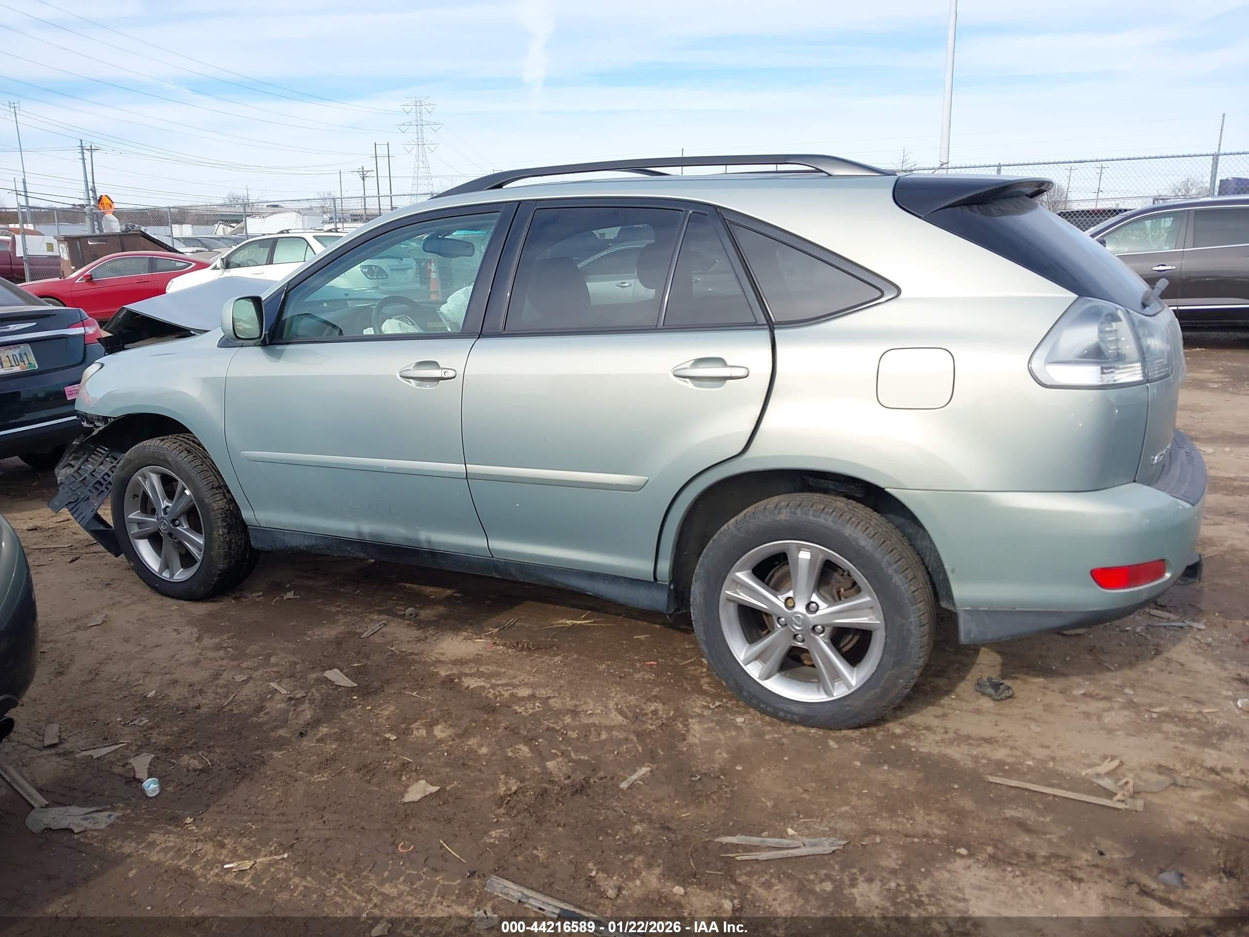 2006 Lexus Rx 400h   Silver vin: JTJHW31U160030604