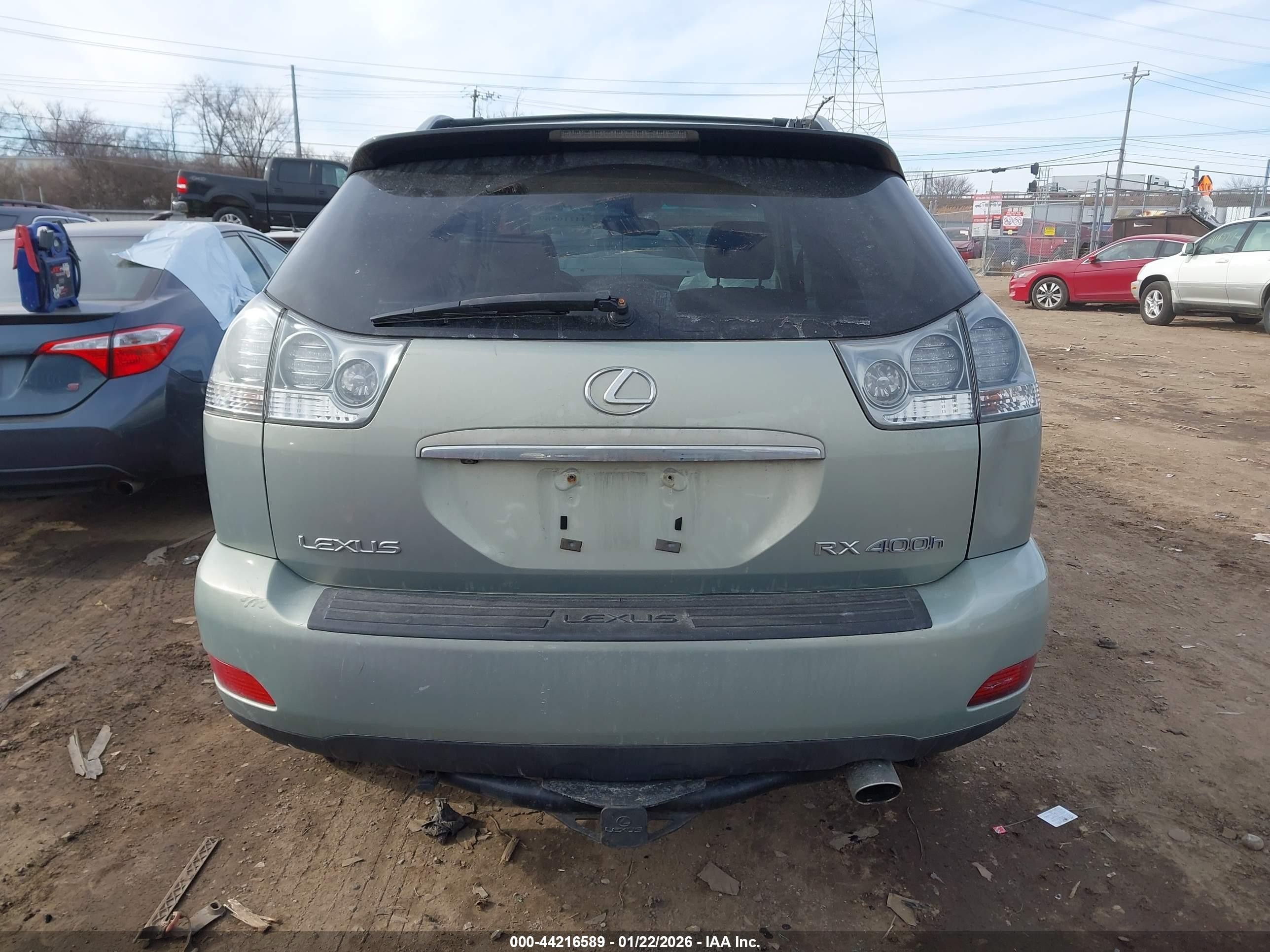 2006 Lexus Rx 400h   Silver vin: JTJHW31U160030604