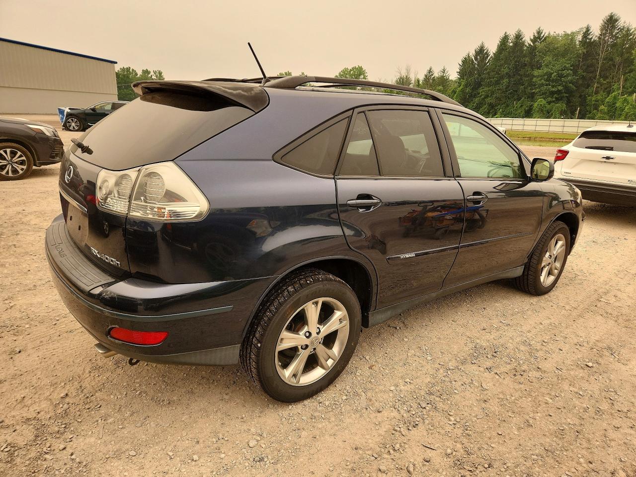 2007 Lexus Rx 400h Blue vin: JTJHW31U172033962