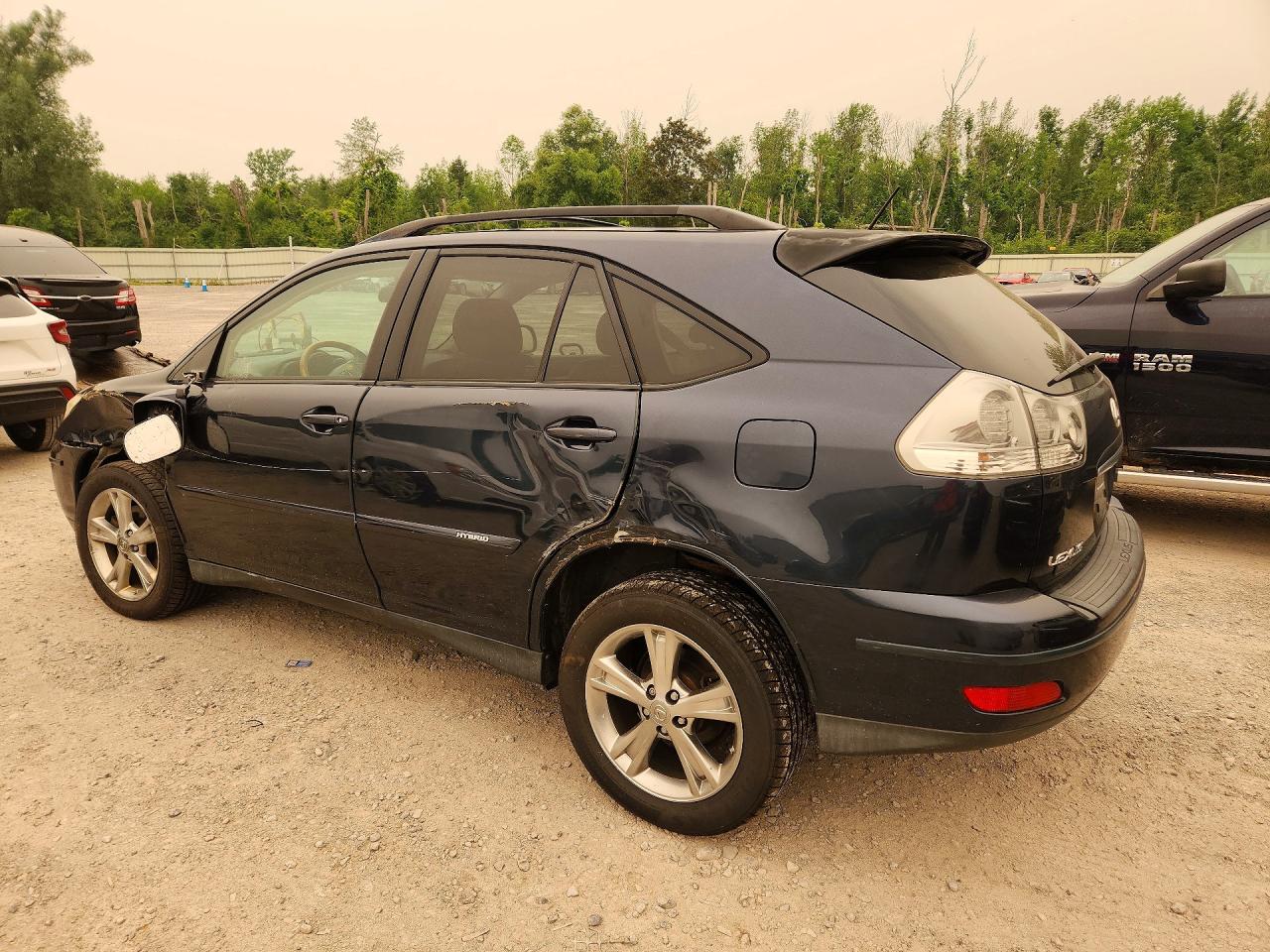 2007 Lexus Rx 400h Blue vin: JTJHW31U172033962