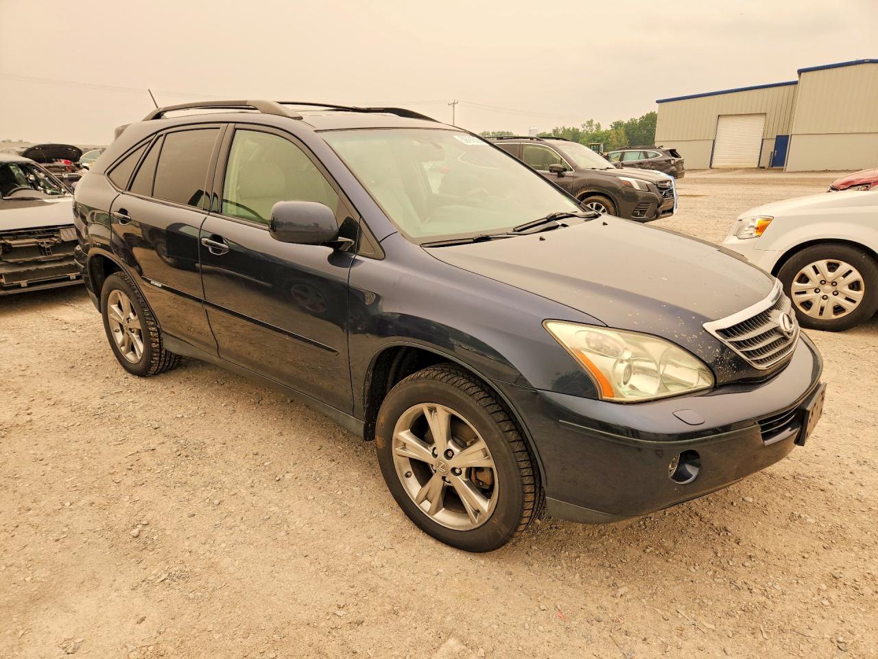 2007 Lexus Rx 400h Blue vin: JTJHW31U172033962