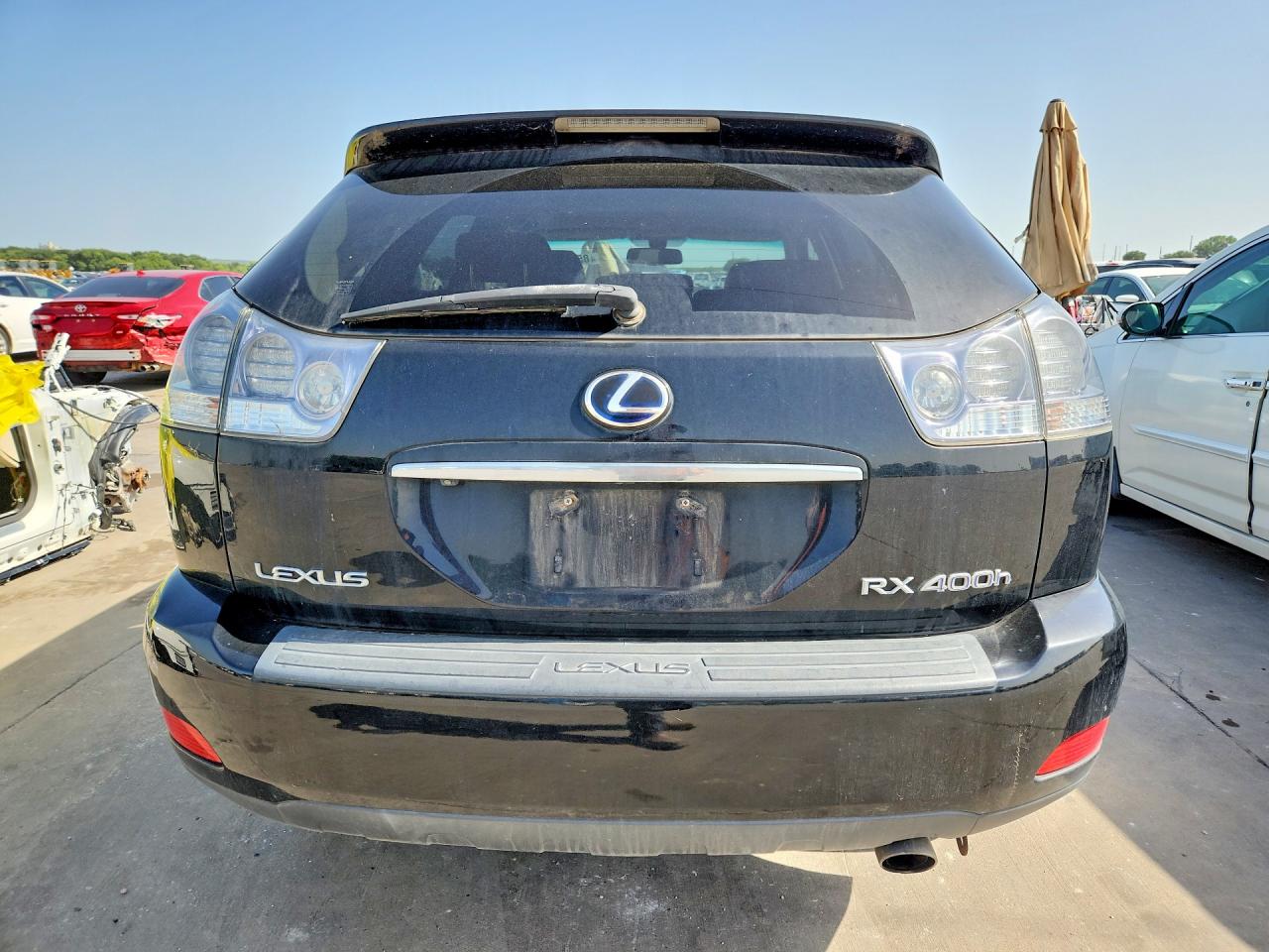 2008 Lexus Rx 400h Black vin: JTJHW31U182070219