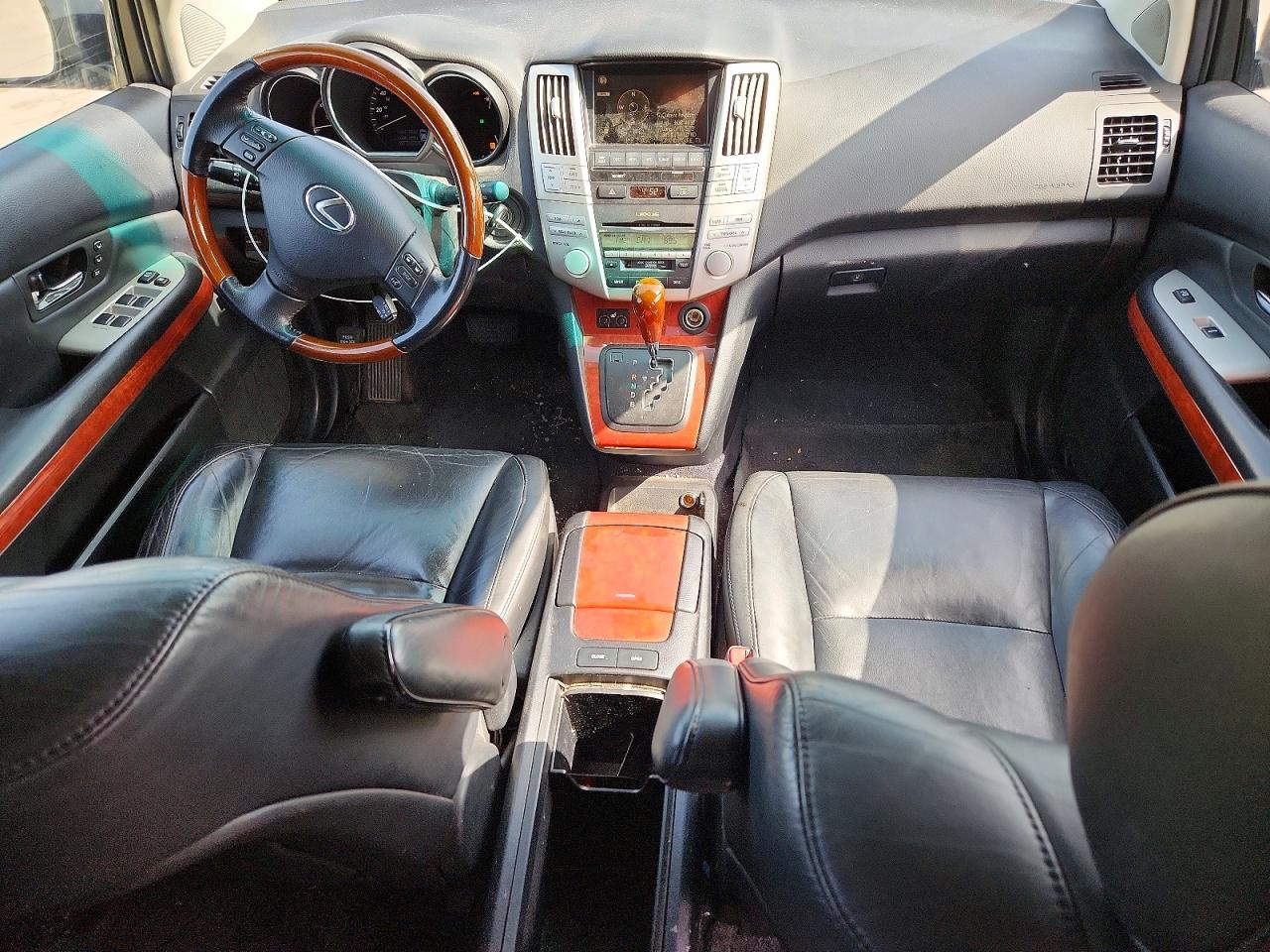 2008 Lexus Rx 400h Black vin: JTJHW31U182070219