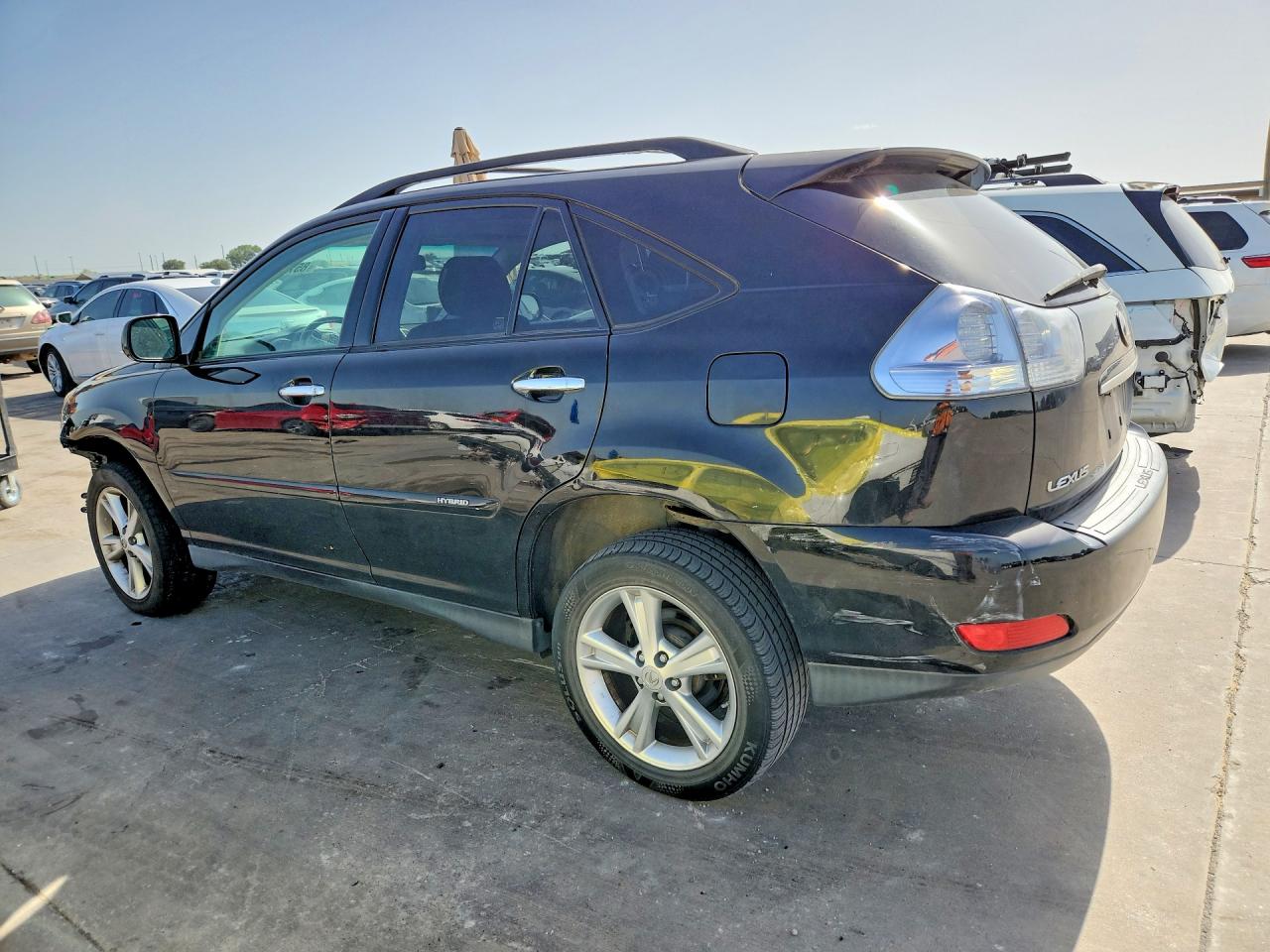 2008 Lexus Rx 400h Black vin: JTJHW31U182070219