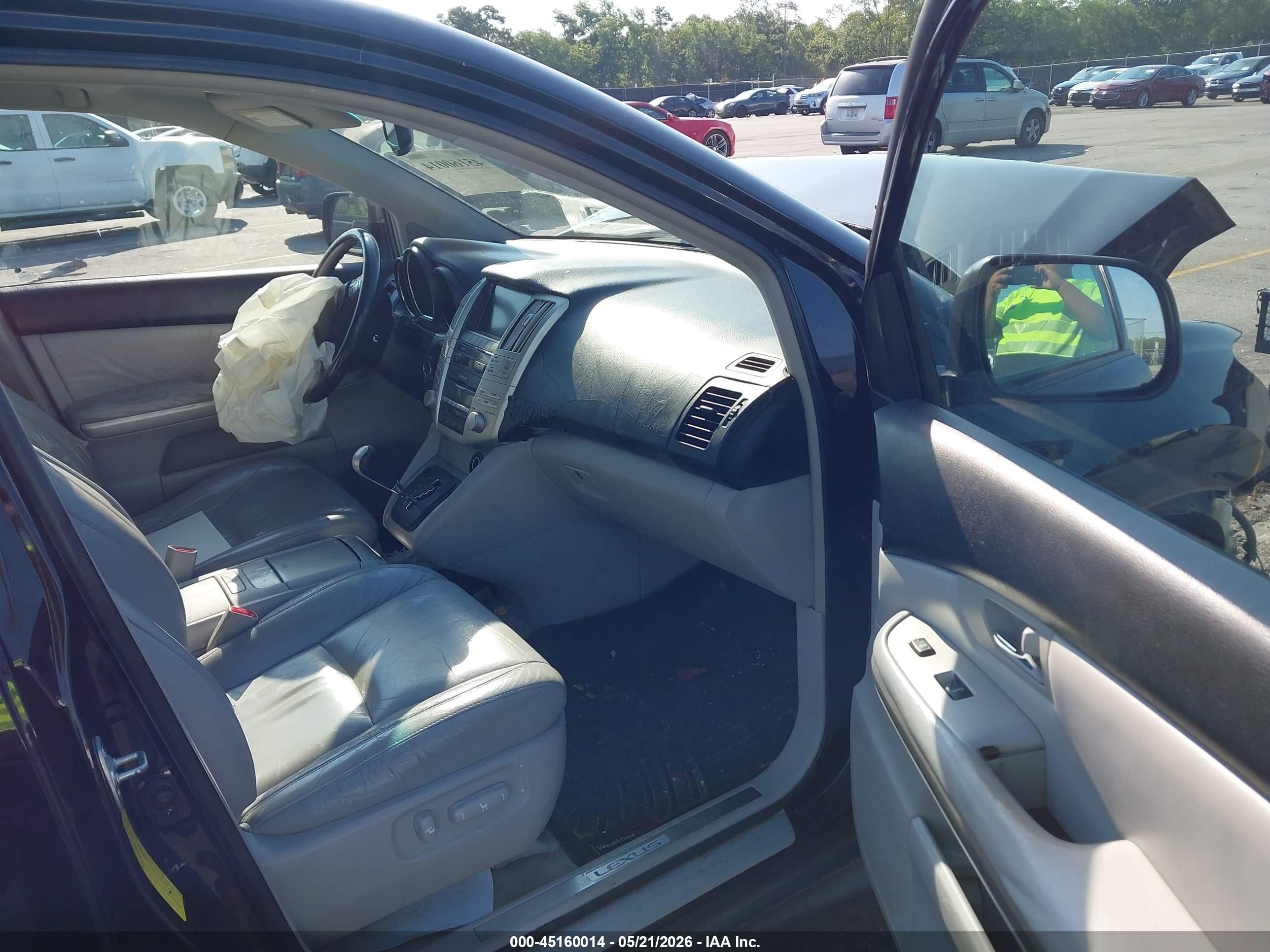 2006 Lexus Rx 400h Black vin: JTJHW31U260013133