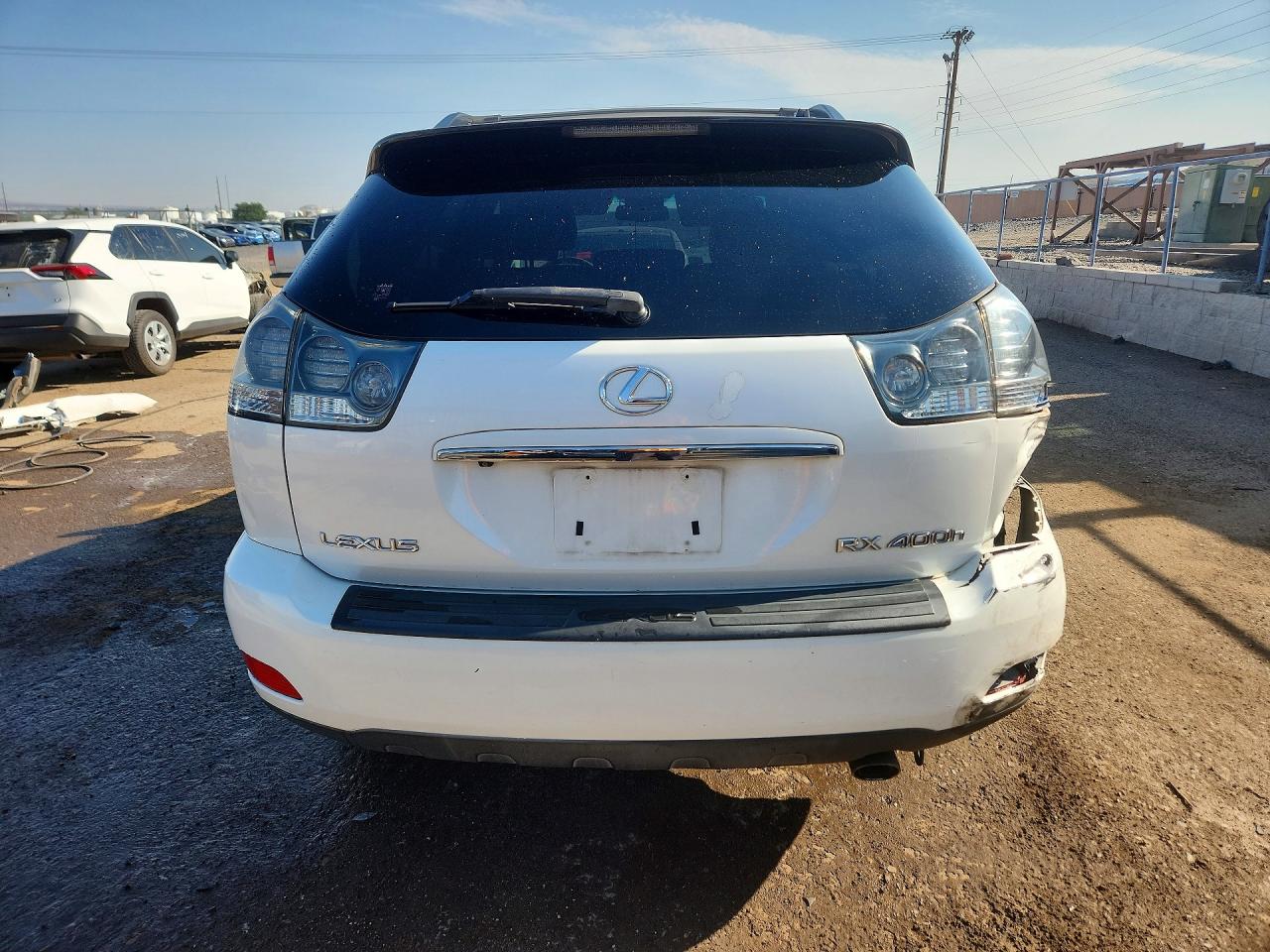 2007 Lexus Rx 400h Белый vin: JTJHW31U272010464