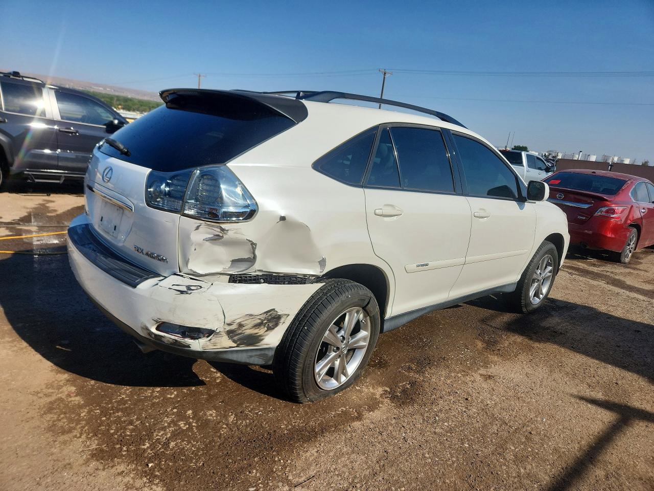2007 Lexus Rx 400h Белый vin: JTJHW31U272010464