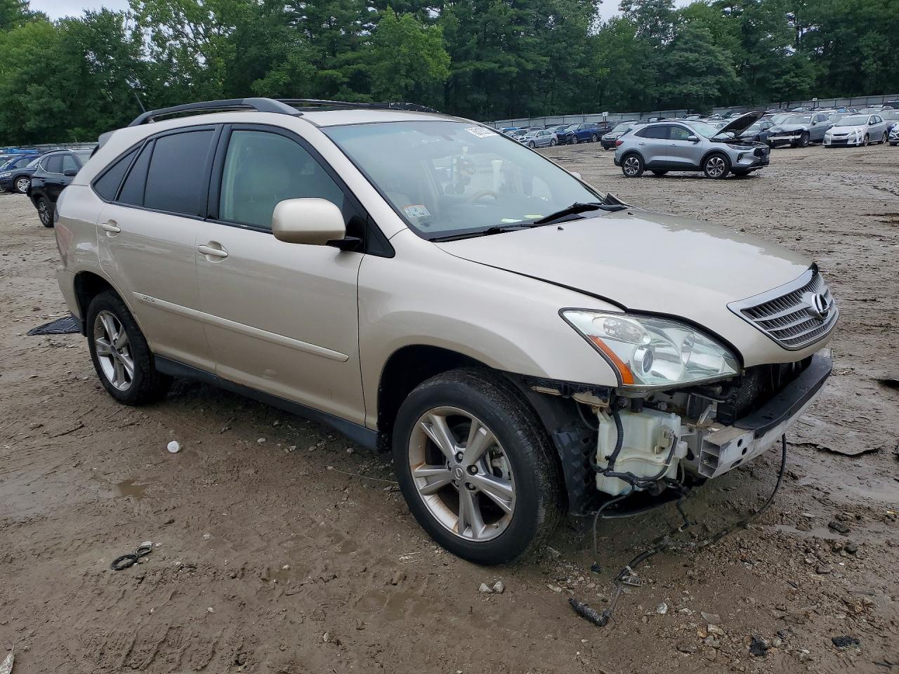 2007 Lexus Rx 400h Beige vin: JTJHW31U272013638
