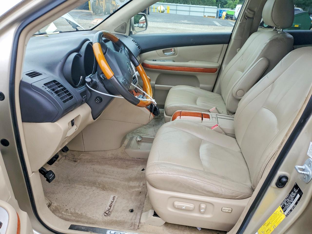 2007 Lexus Rx 400h Beige vin: JTJHW31U272013638