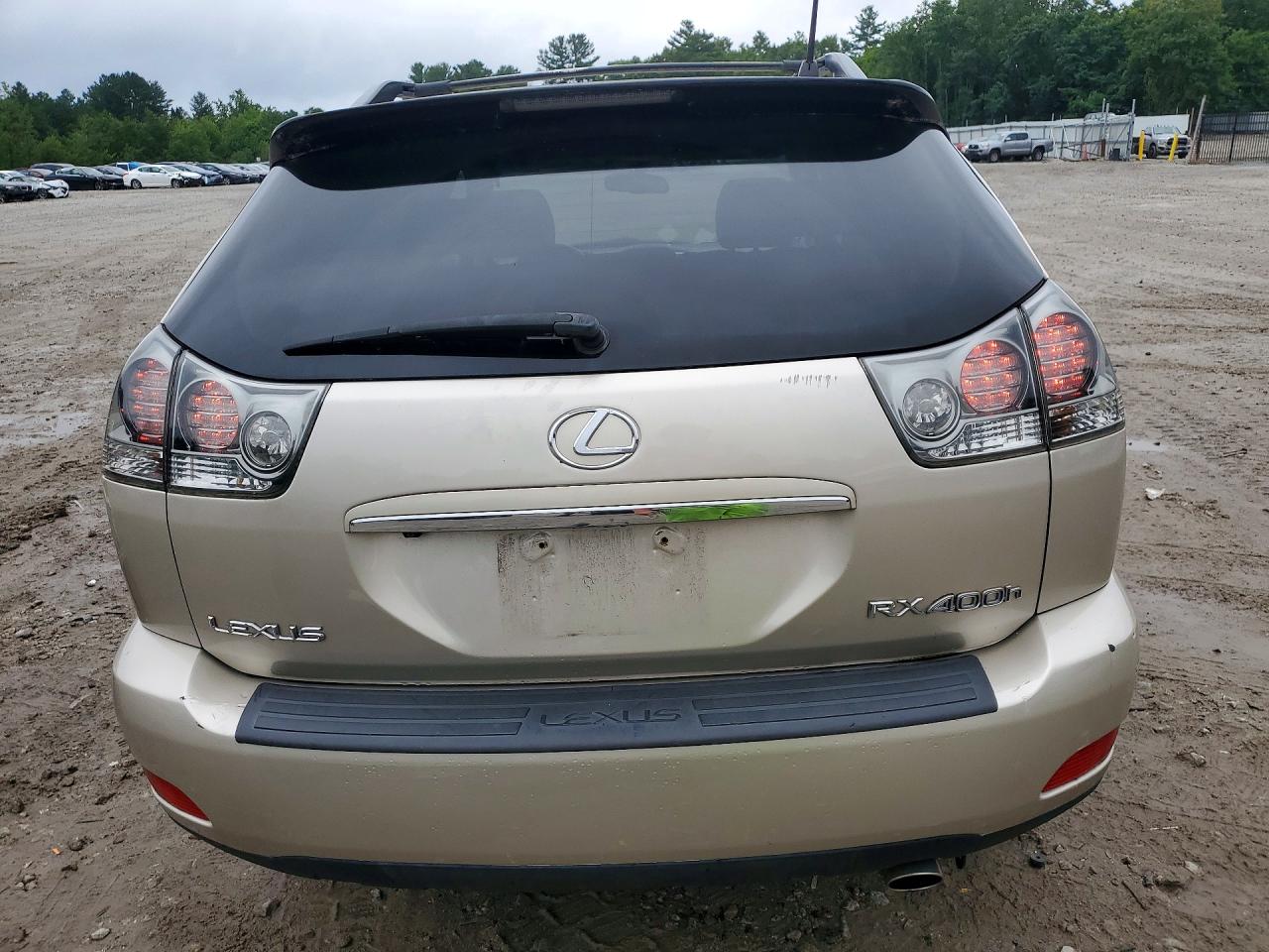 2007 Lexus Rx 400h Beige vin: JTJHW31U272013638