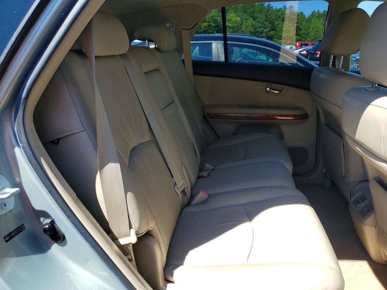 2007 Lexus Rx 400h Silver vin: JTJHW31U272027152