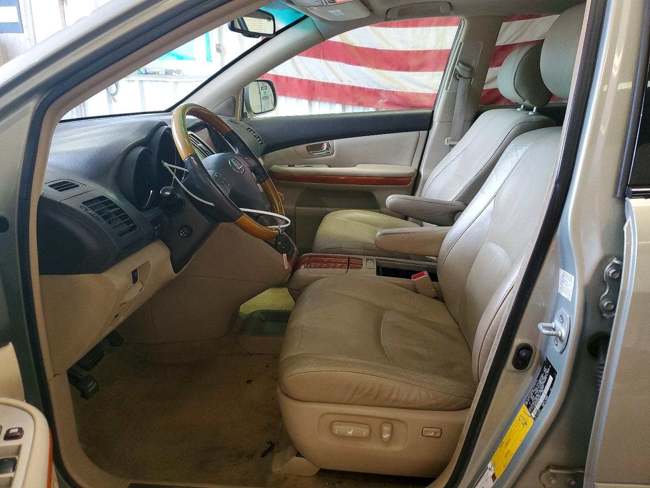 2007 Lexus Rx 400h Silver vin: JTJHW31U272027152