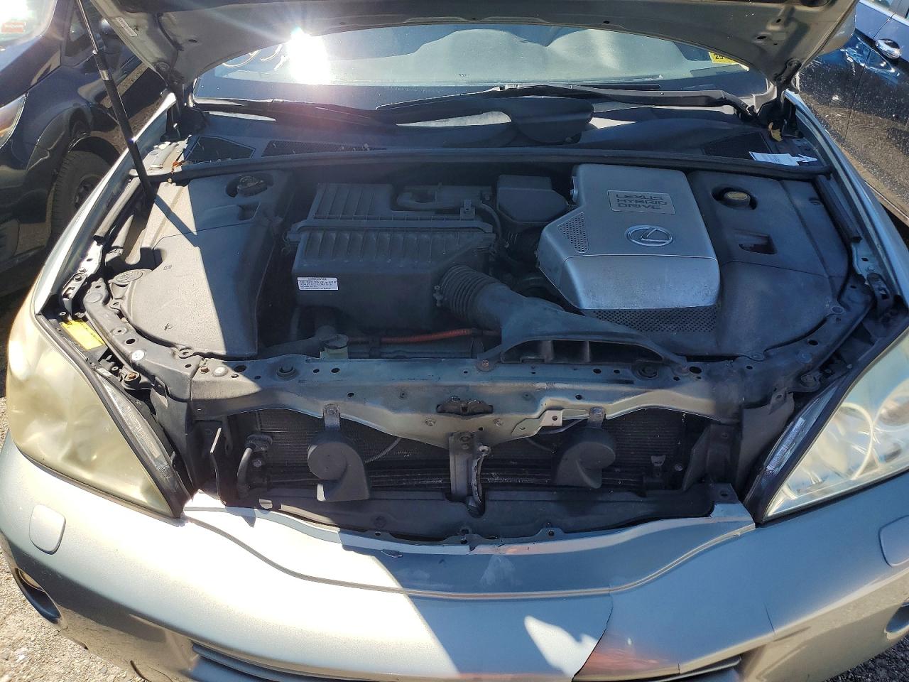 2007 Lexus Rx 400h Silver vin: JTJHW31U272027152