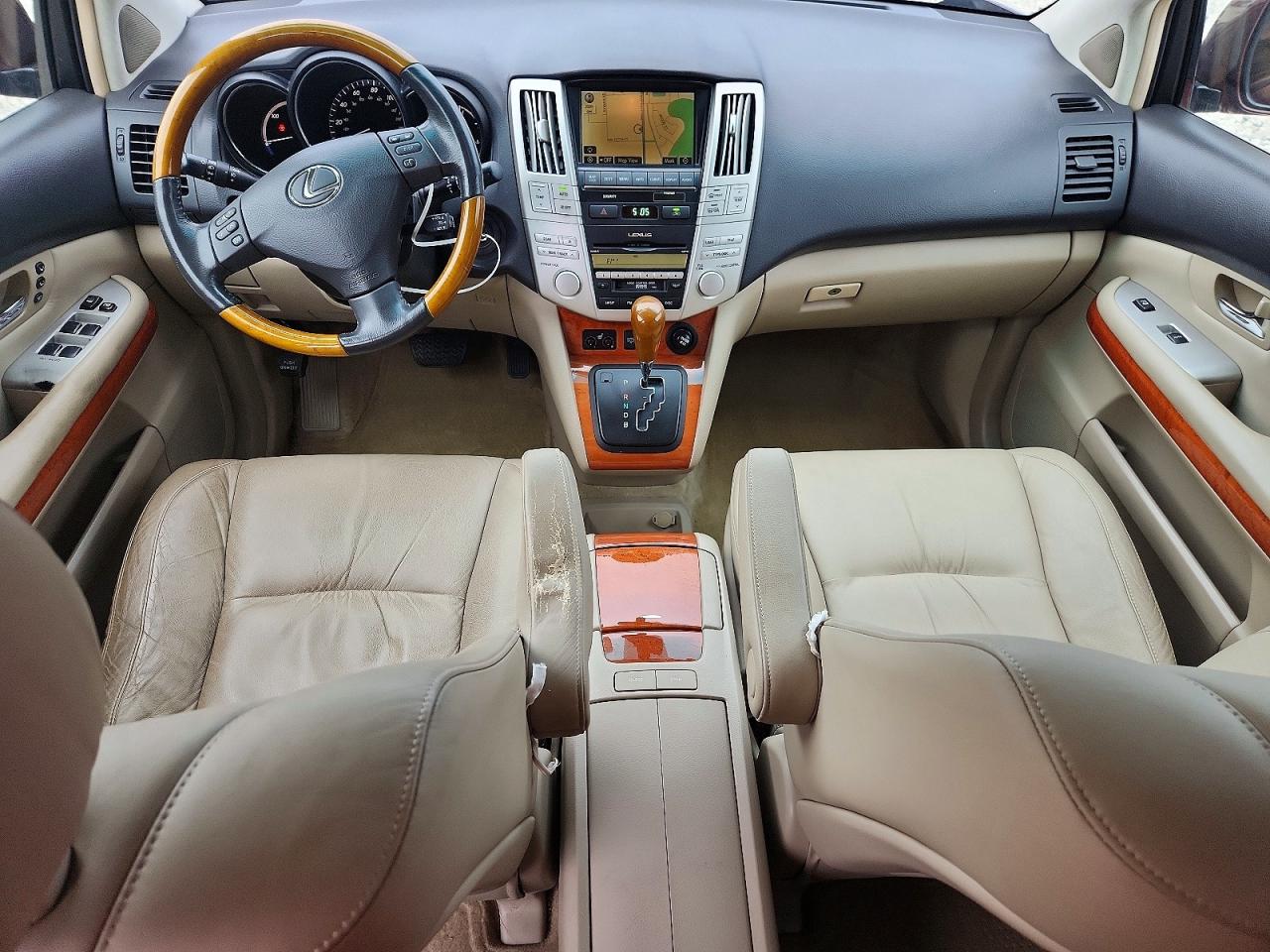 2008 Lexus Rx 400h Burgundy vin: JTJHW31U282852576