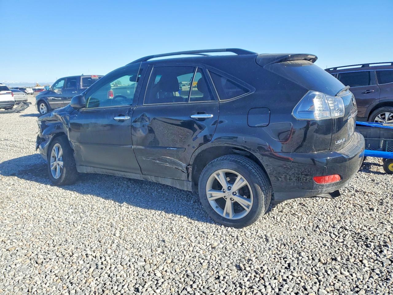 2008 Lexus Rx 400h Black vin: JTJHW31U282862508