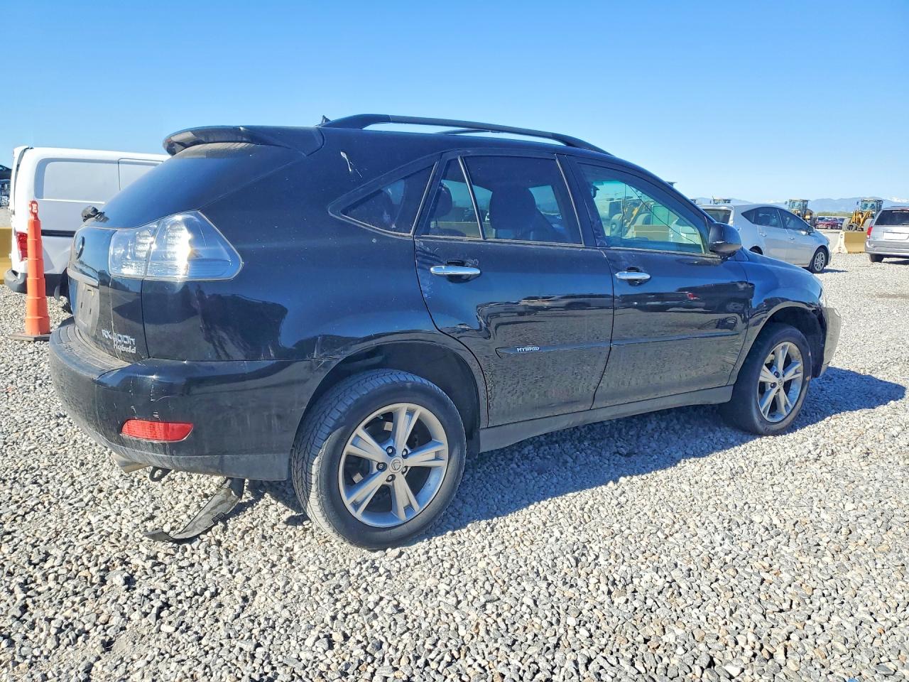 2008 Lexus Rx 400h Black vin: JTJHW31U282862508