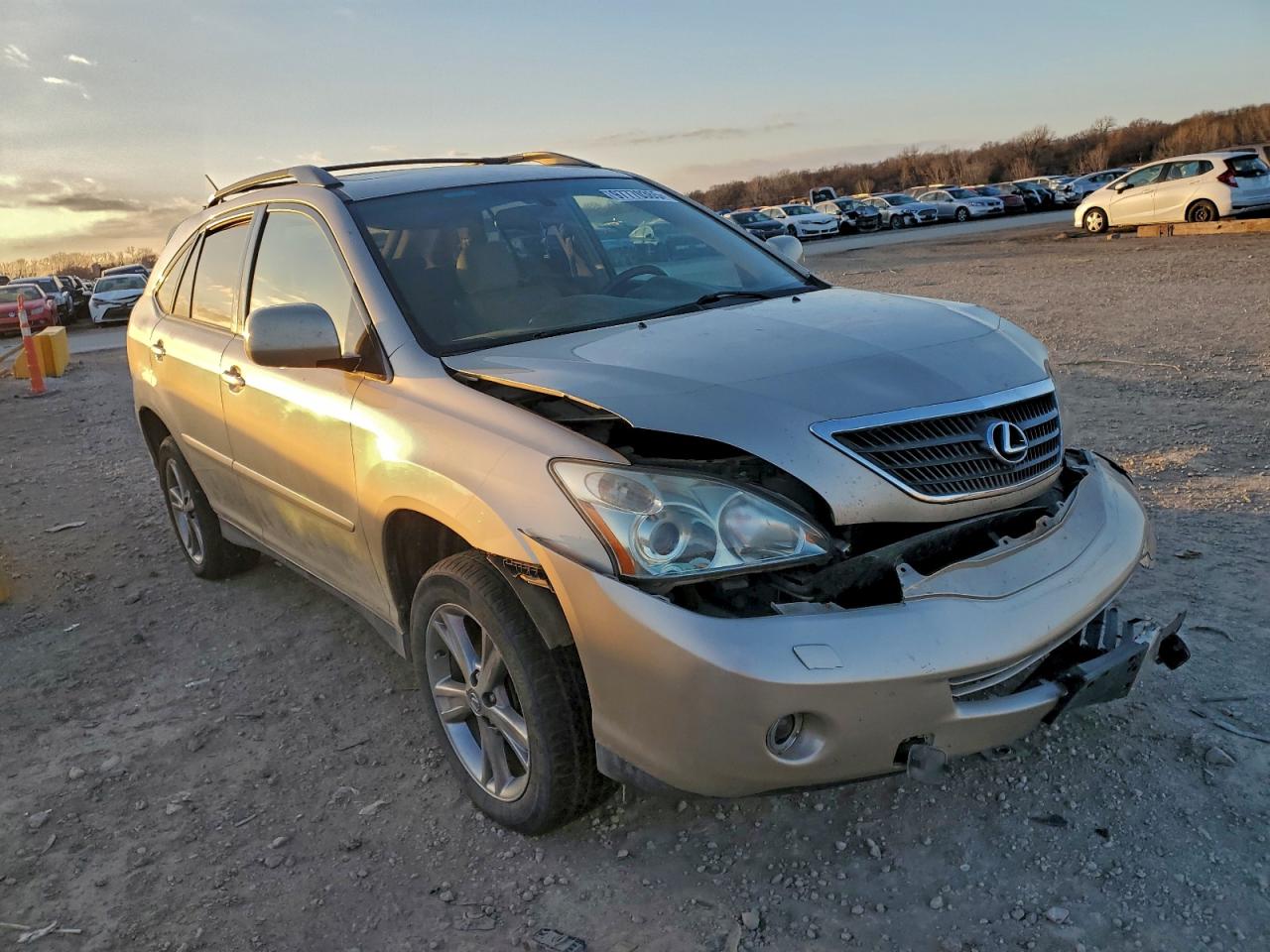 2006 Lexus Rx 400h Base Желто-коричневый vin: JTJHW31U360010290