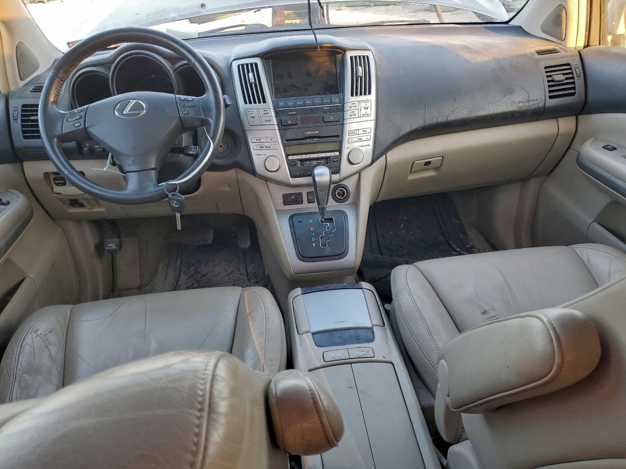 2006 Lexus Rx 400h Base Желто-коричневый vin: JTJHW31U360010290