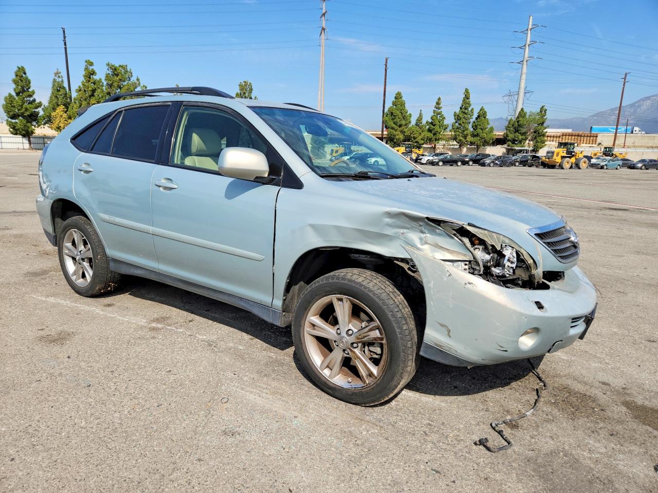 2007 Lexus Rx 400h Red vin: JTJHW31U372009517